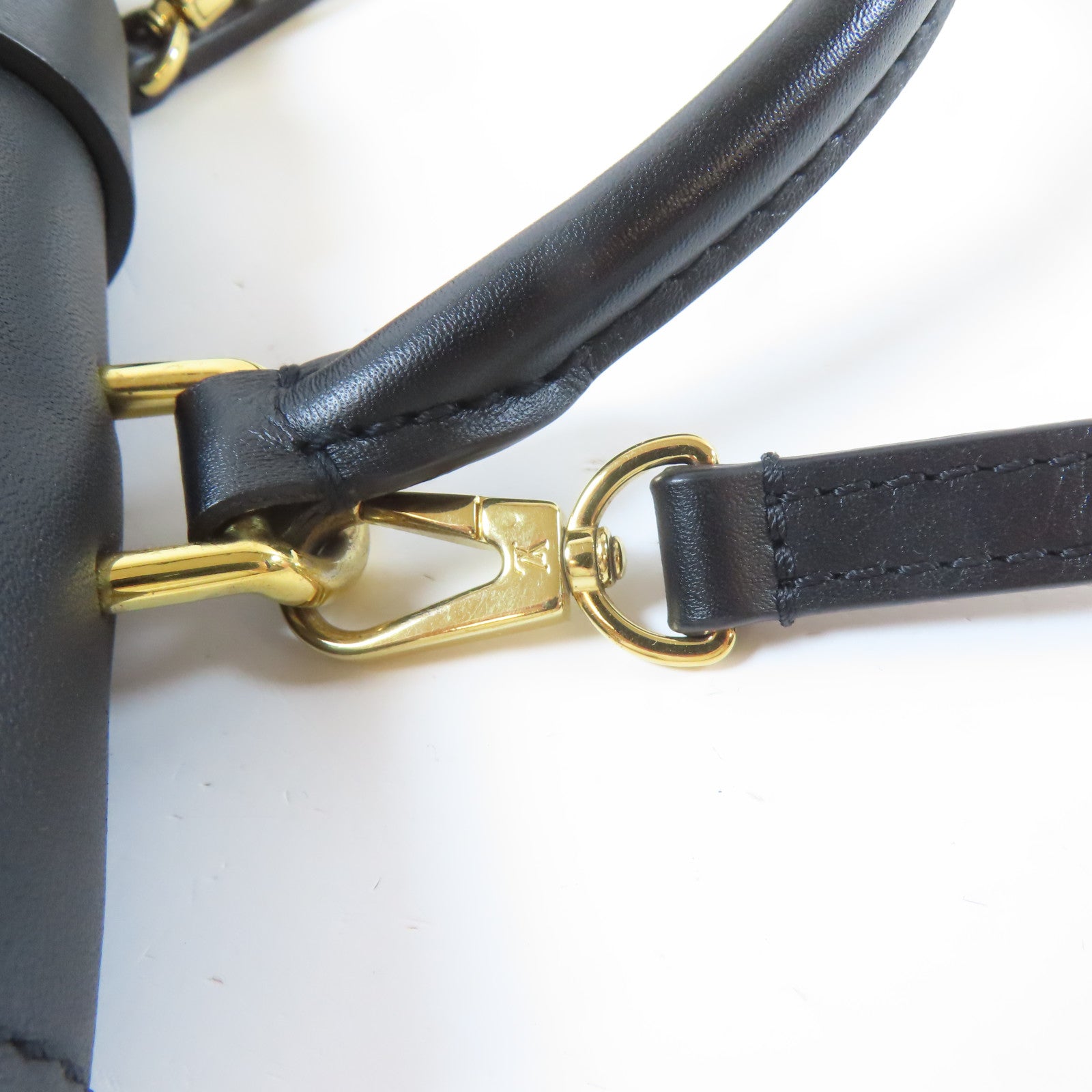 LOUIS VUITTON Monogram Locky BB 2 Way Shoulder Bag金扣手挽肩背兩用袋啡色/黑色