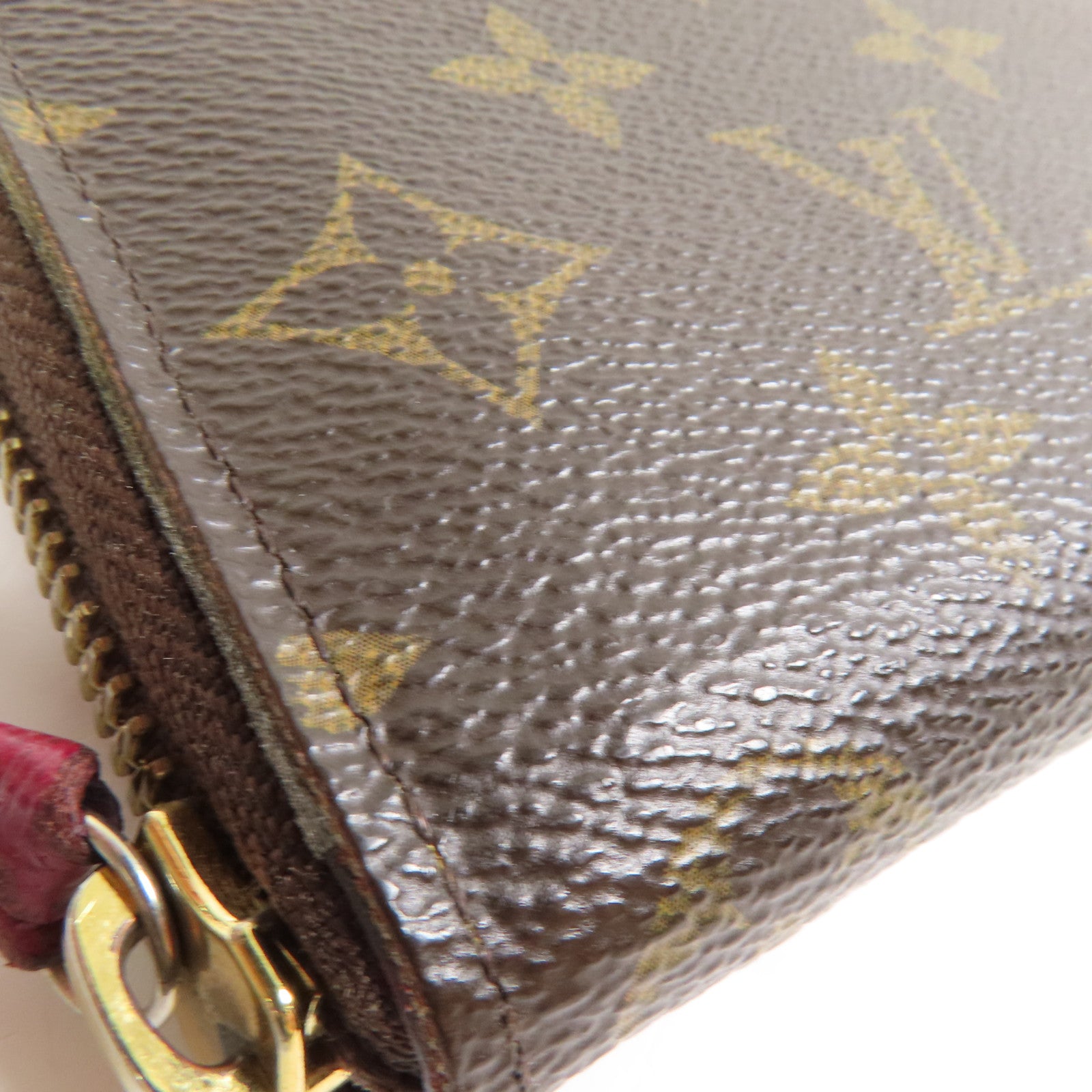 LOUIS VUITTON Monogram Clemence Wallet金扣長錢包