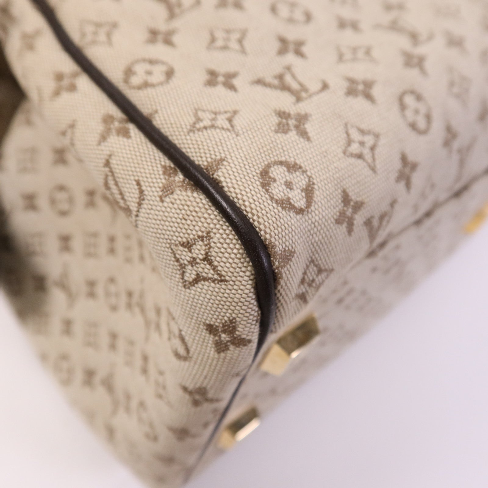 LOUIS VUITTON Monogram Mini Josephine GM金扣手挽袋