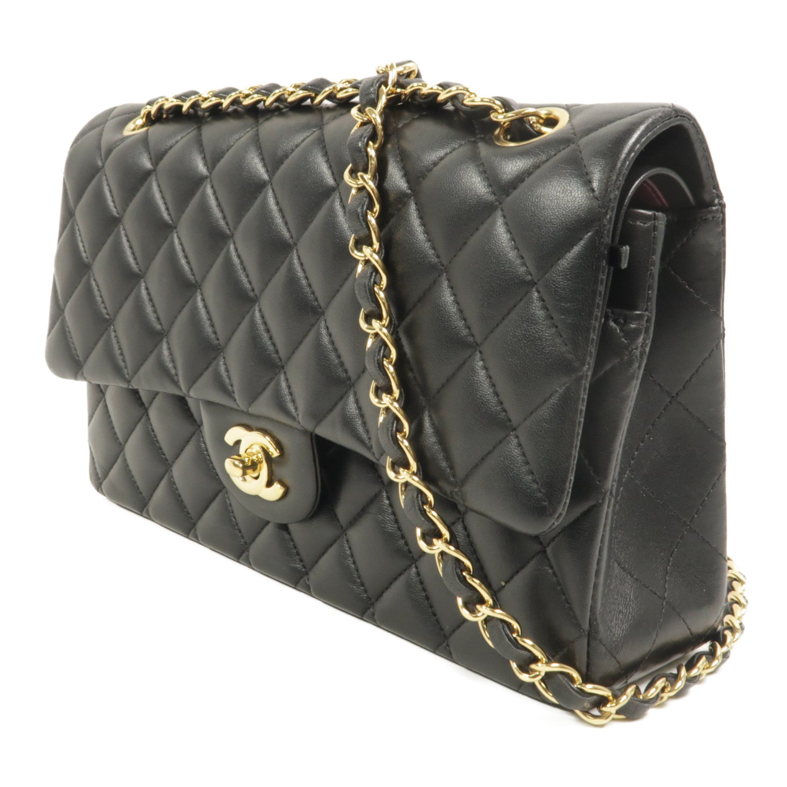 CHANEL 羊皮皮革Classic 25鏈帶肩背袋