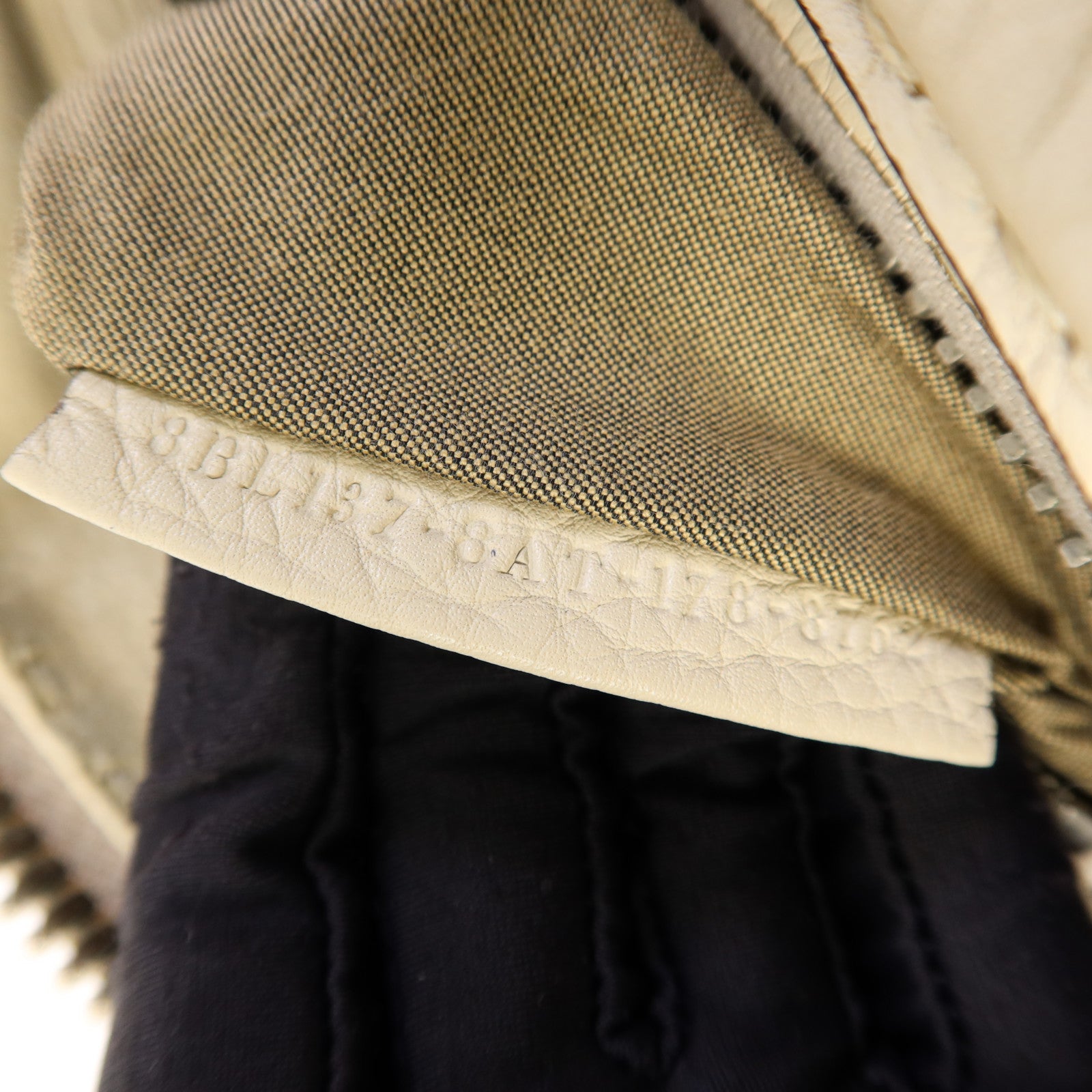 FENDI 牛皮/蛇皮皮革2 Way Shoulder Bag銀扣手挽肩背兩用袋