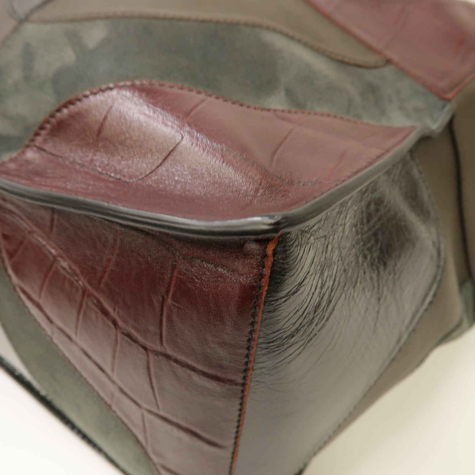 BOTTEGA VENETA 【激減優惠】牛皮皮革/麂皮皮革Shoulder Tote Bag肩背袋啡色/綠色/紅色