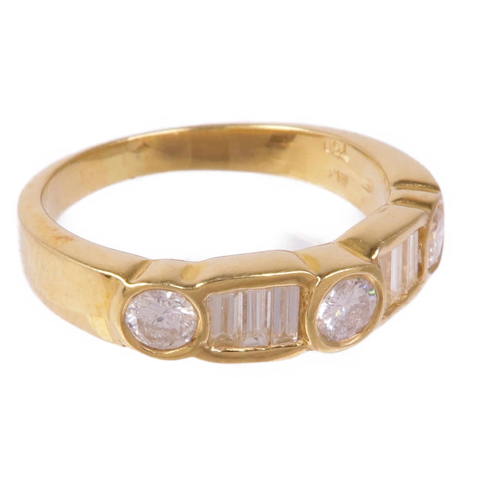 JEWELRY 18K黃金Diamond Ring鑽石戒指US#5.5