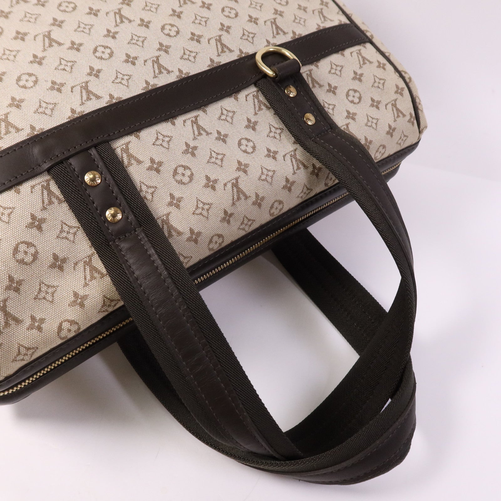 LOUIS VUITTON Monogram Mini Josephine GM金扣手挽袋