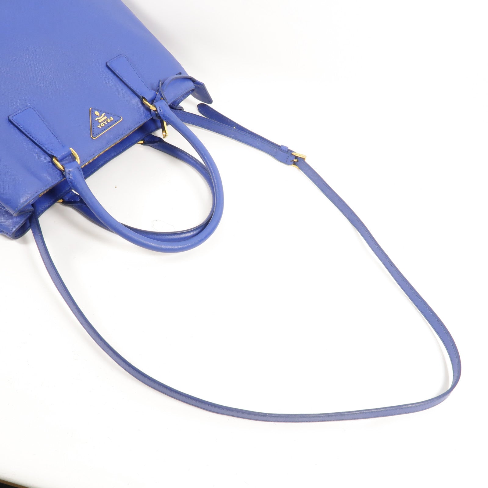 PRADA 牛皮皮革Galleria手挽肩背兩用袋