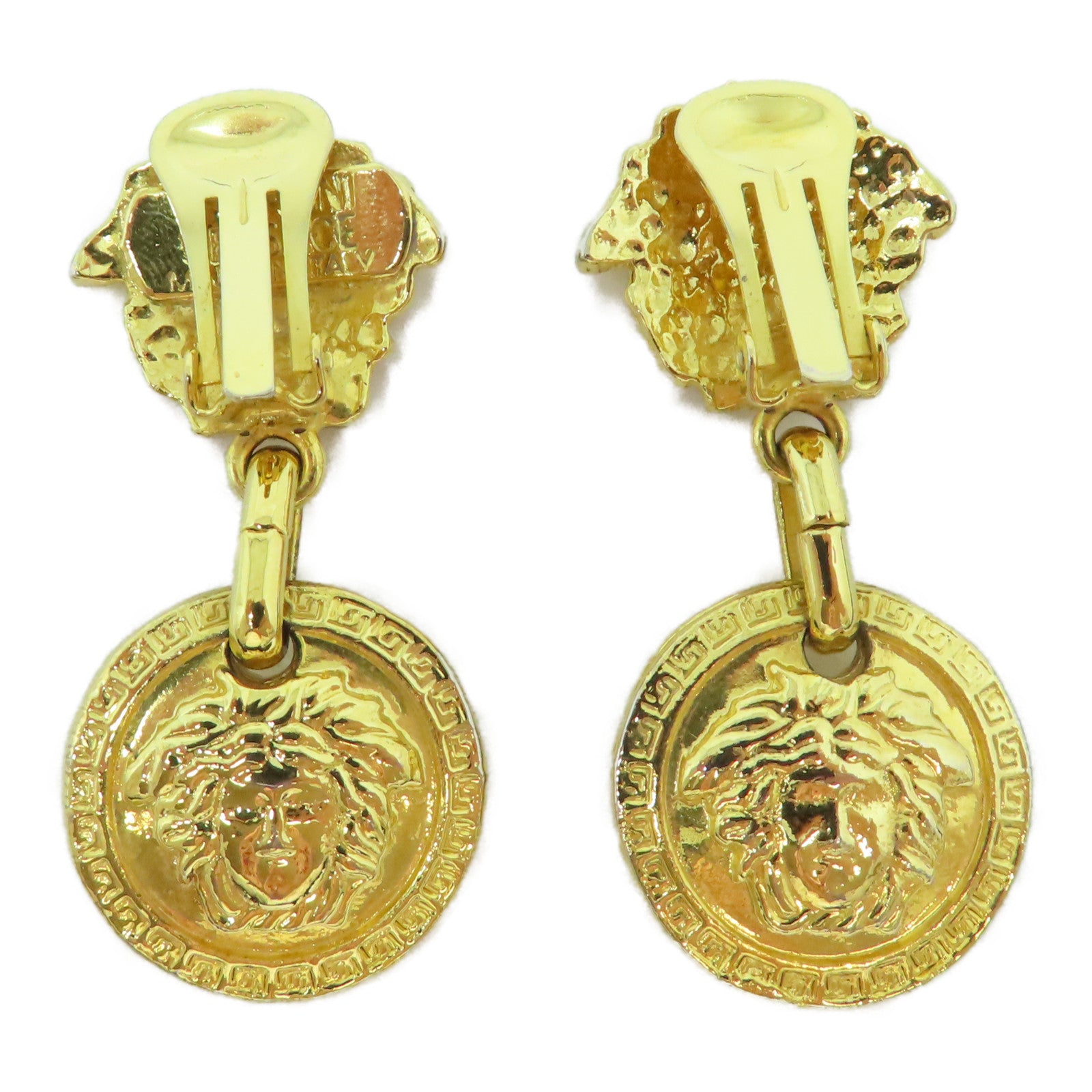 VERSACE 金屬Vintage Earring耳環金色