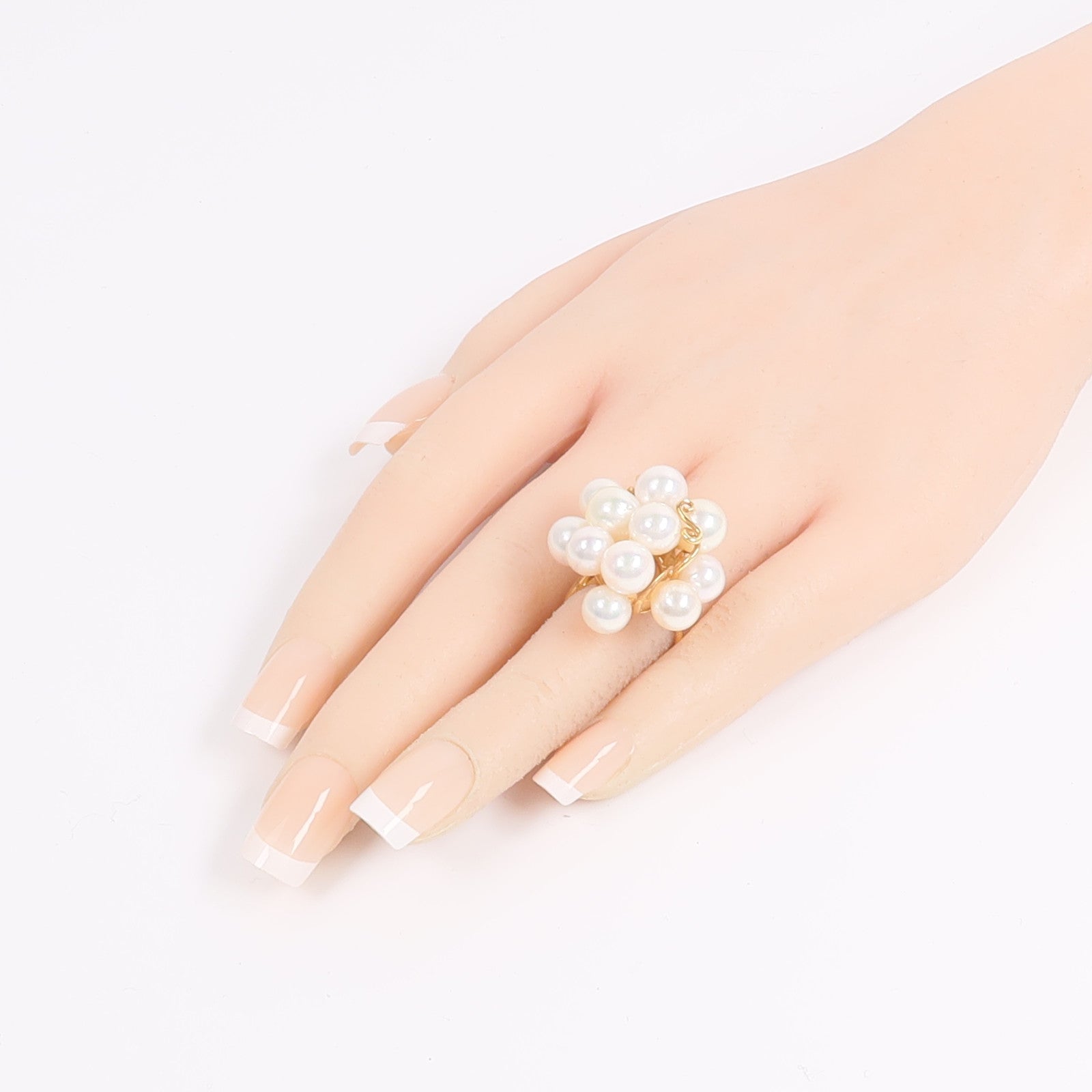 JEWELRY 18K黃金Pearl Ring珍珠耳環
