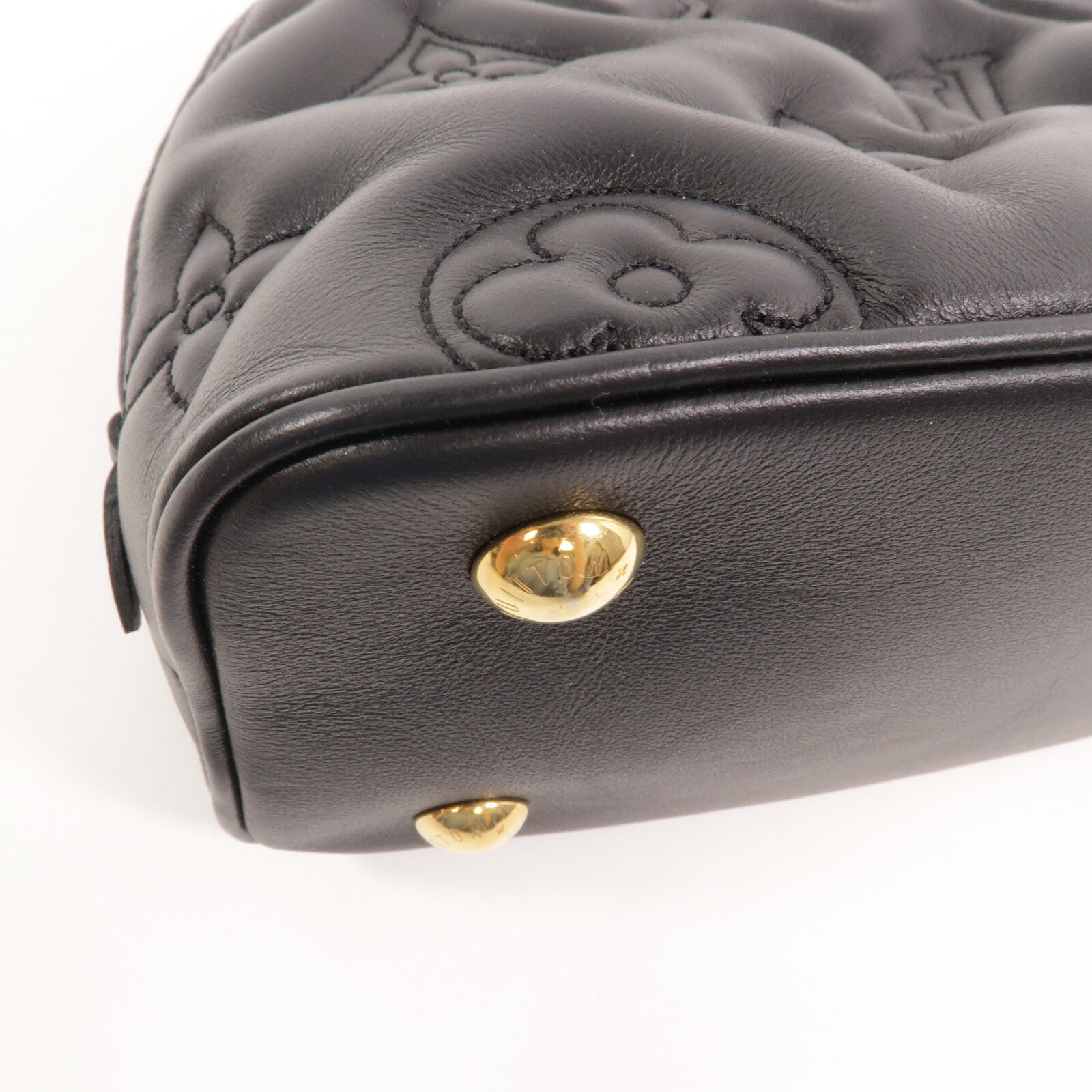 LOUIS VUITTON 牛皮皮革Alma BB Bubblegram手挽肩背兩用袋
