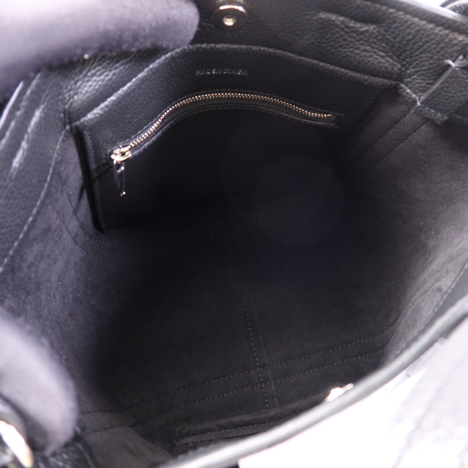 BALENCIAGA 【激減優惠】牛皮皮革Everyday North South XS銀扣手挽肩背兩用袋