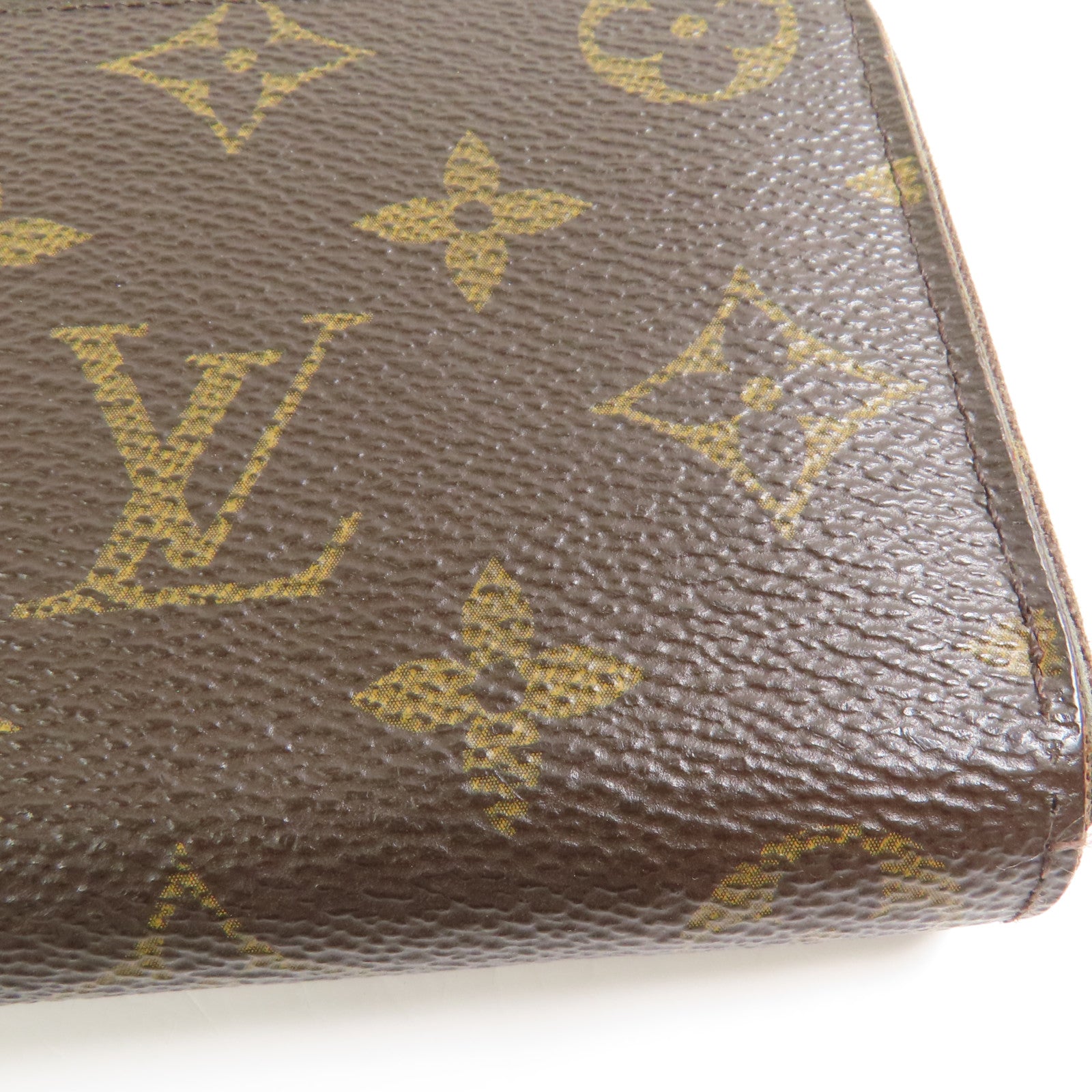 LOUIS VUITTON Monogram Clemence Wallet金扣長錢包