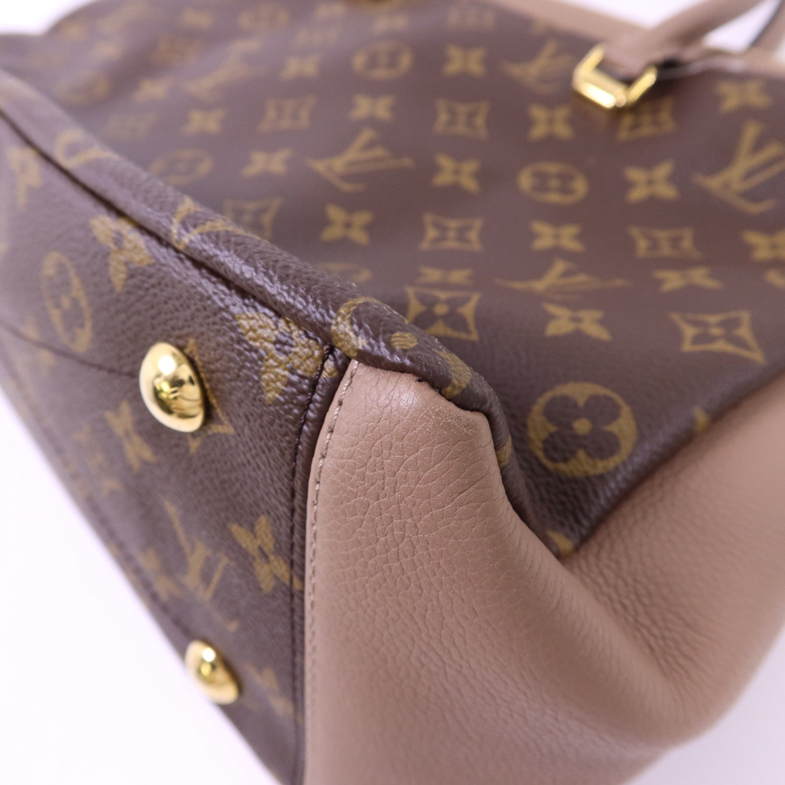 LOUIS VUITTON Monogram Pallas MM金扣手挽肩背兩用袋