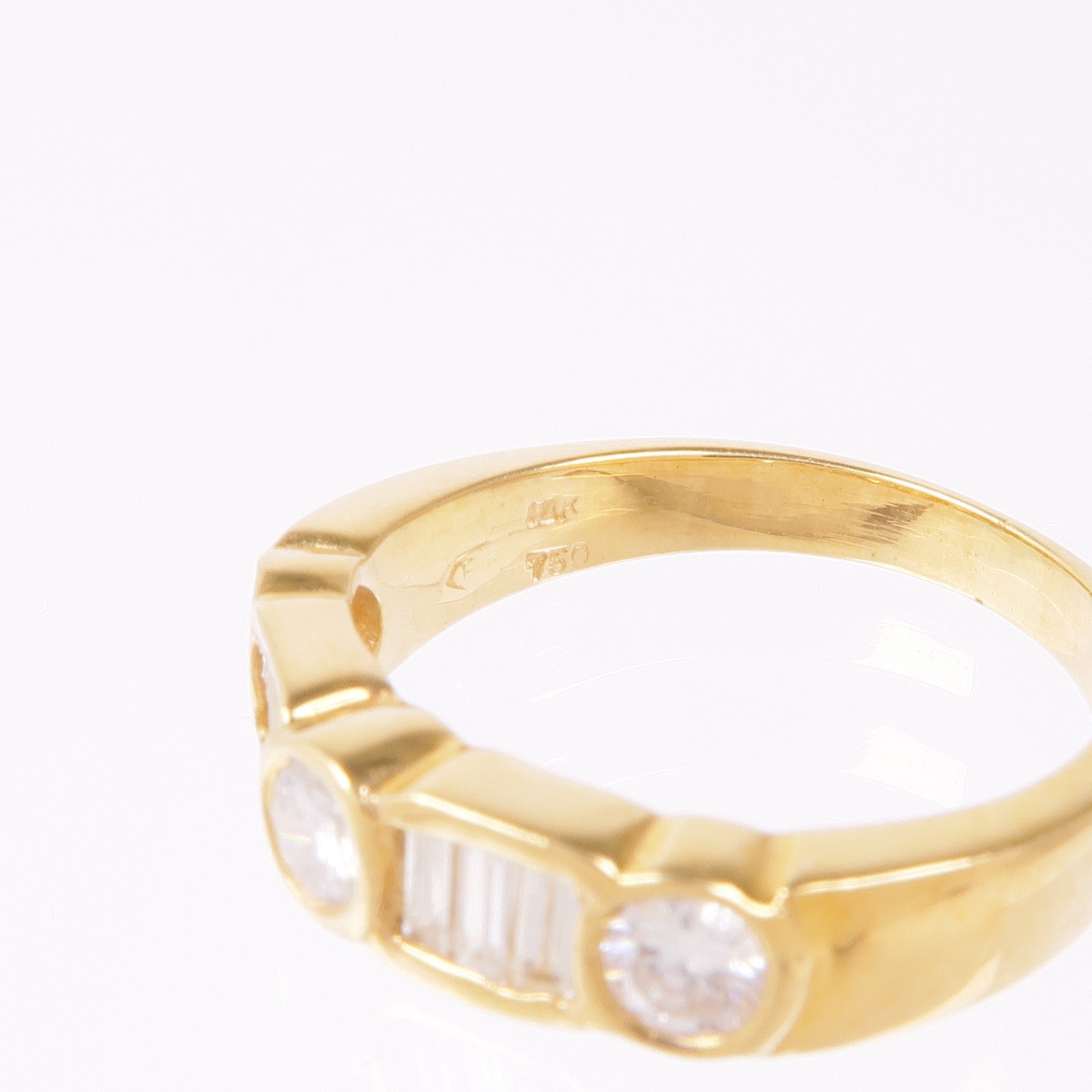 JEWELRY 18K黃金Diamond Ring鑽石戒指US#5.5
