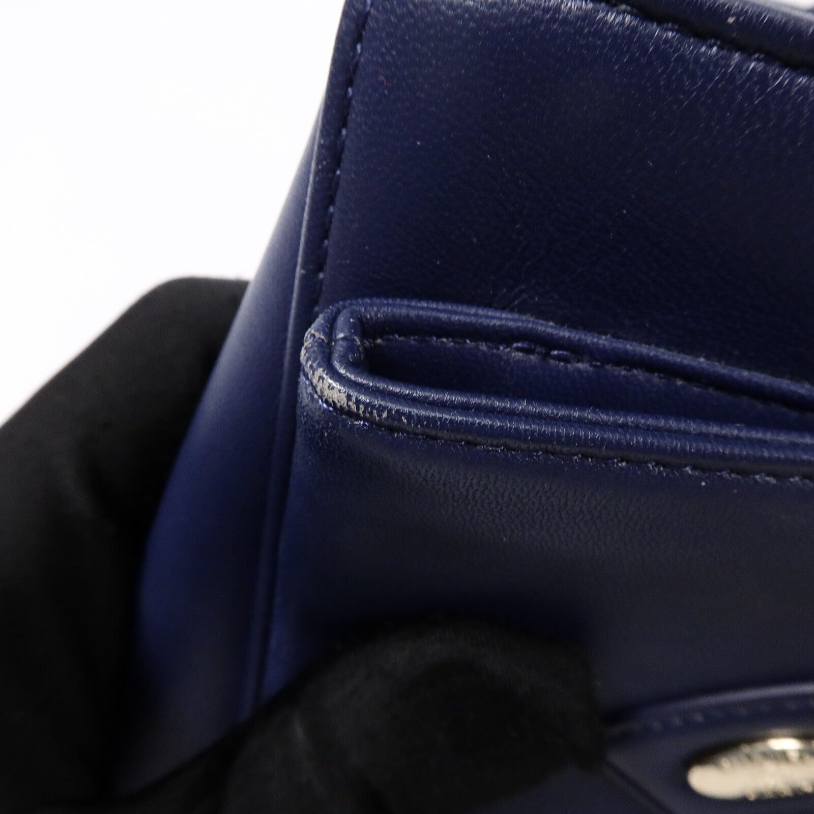 CHANEL 牛皮皮革2 Way Shoulder鏈帶手挽肩背兩用袋