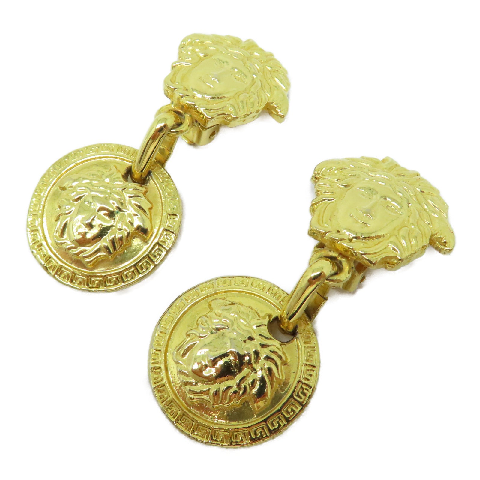 VERSACE 金屬Vintage Earring耳環金色
