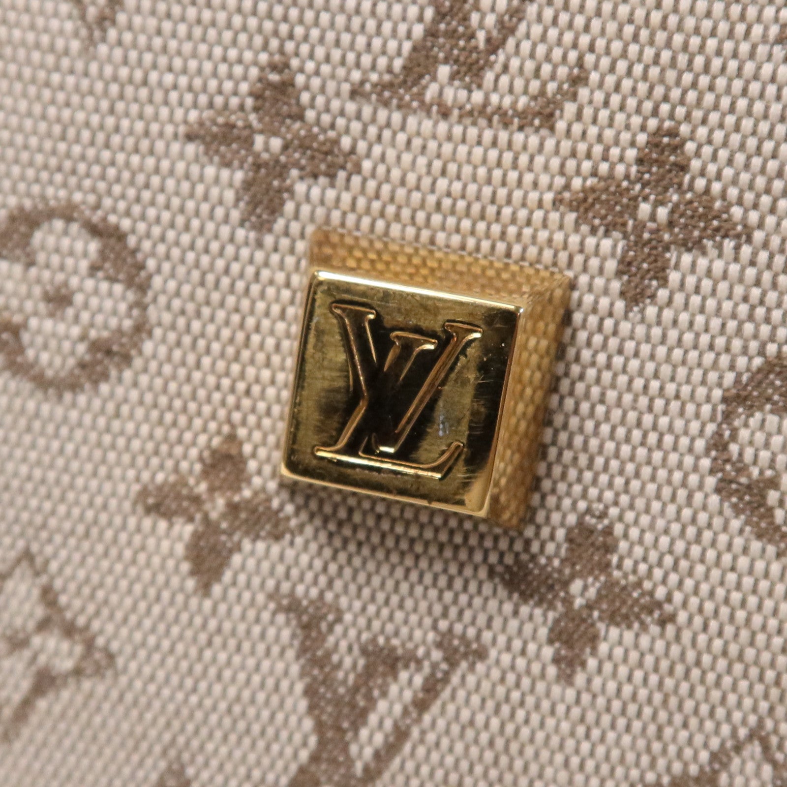 LOUIS VUITTON Monogram Mini Josephine GM金扣手挽袋