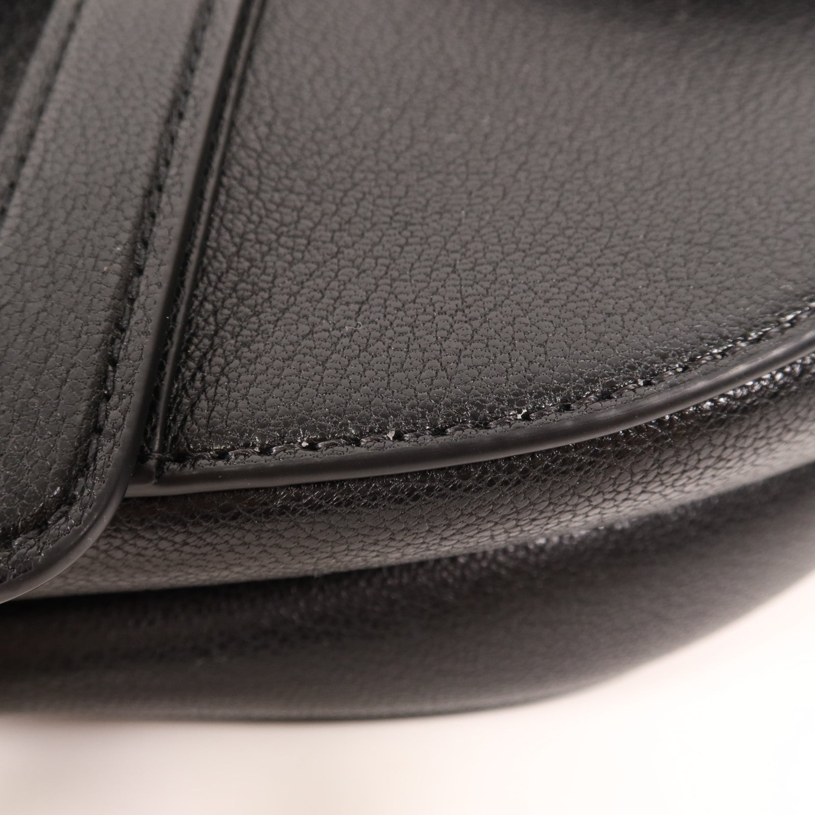 Dior 牛皮皮革Saddle Bag金扣手挽肩背兩用袋