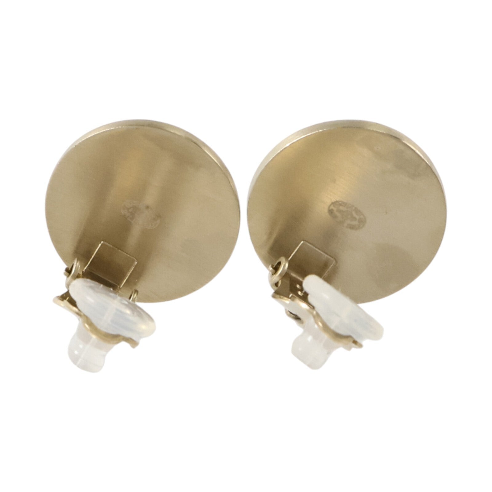 CHANEL 金屬/琺瑯Clip-On Earrings耳環