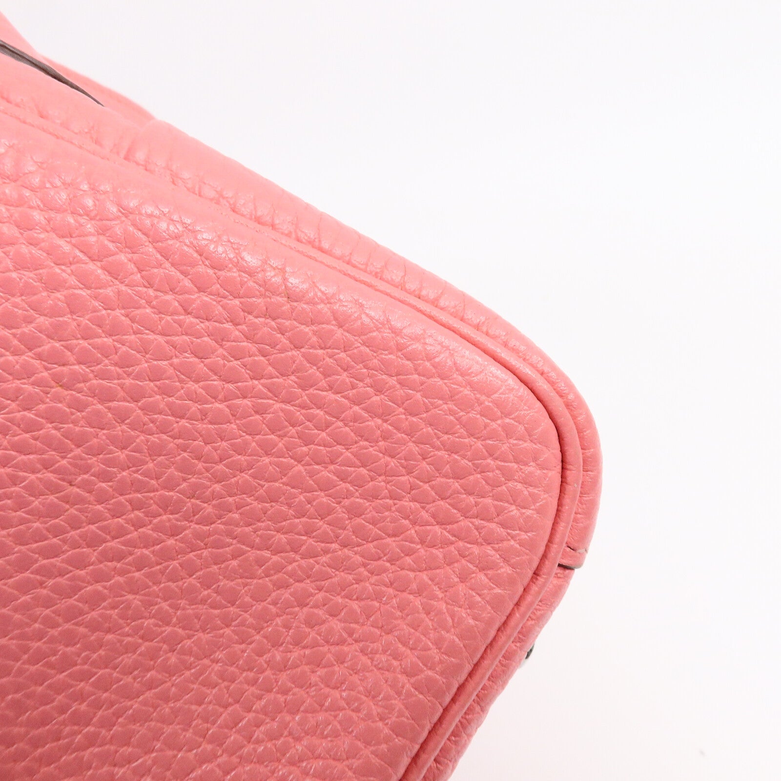 HERMES Clemence皮革Mini Lindy手挽肩背兩用袋