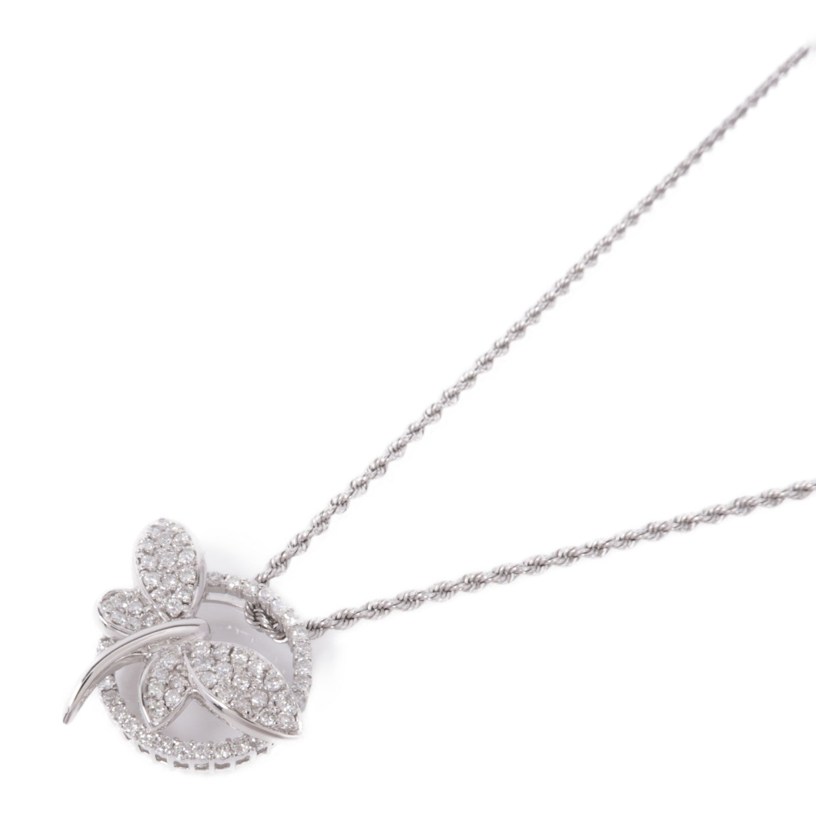 JEWELRY 18K白金Diamond Necklace鑽石項鍊