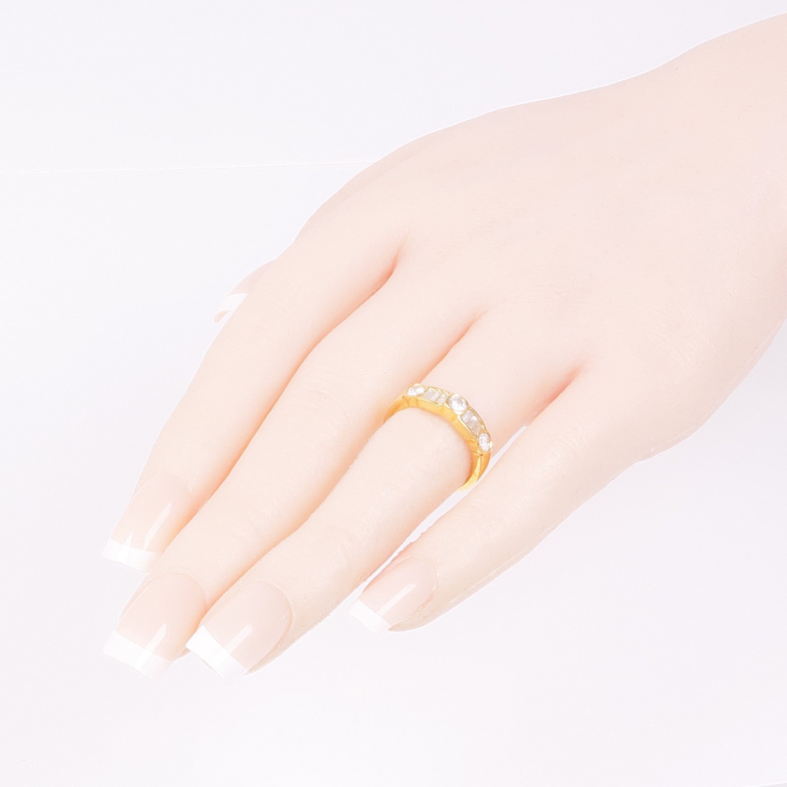 JEWELRY 18K黃金Diamond Ring鑽石戒指US#5.5