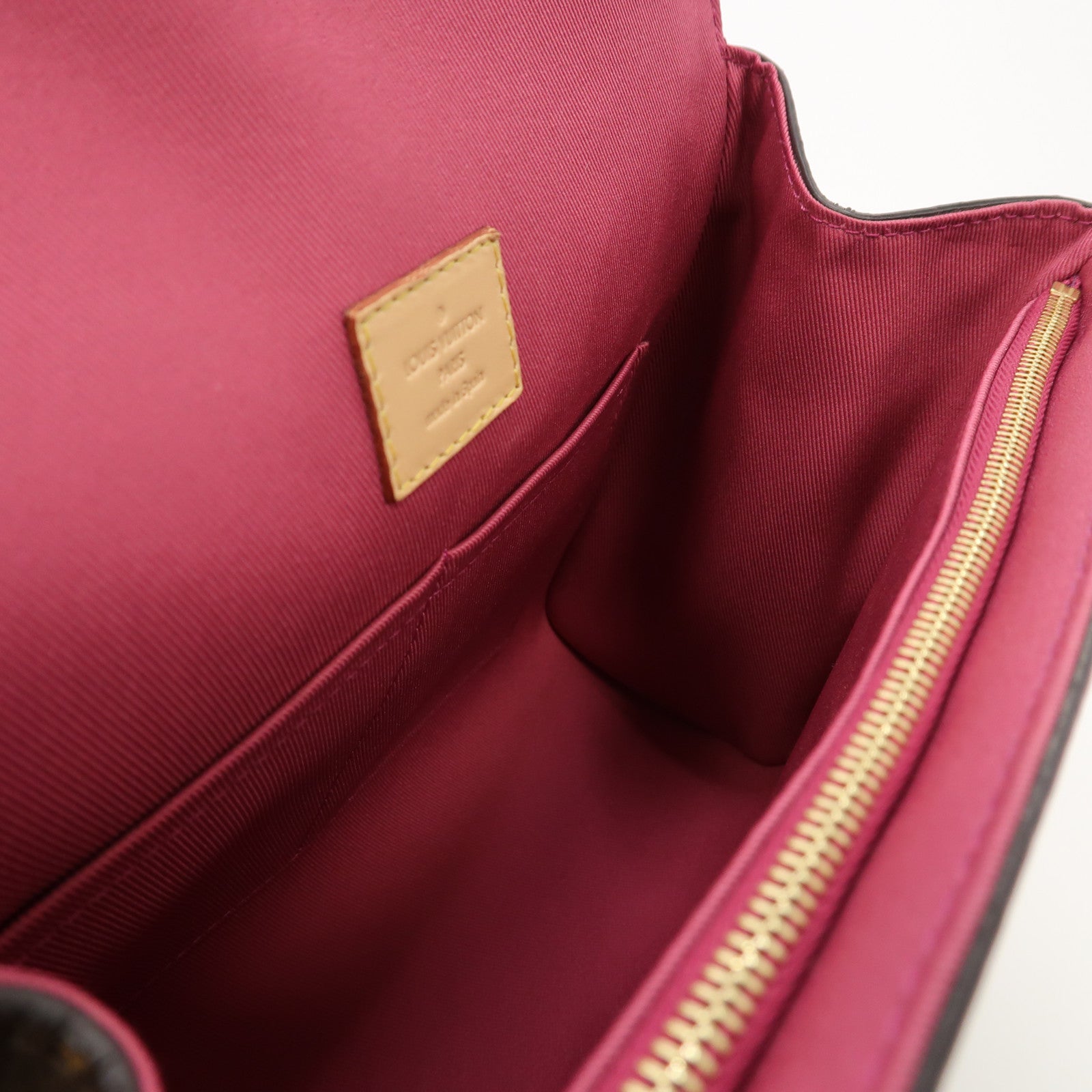 LOUIS VUITTON Monogram Cluny BB金扣手挽肩背兩用袋啡色