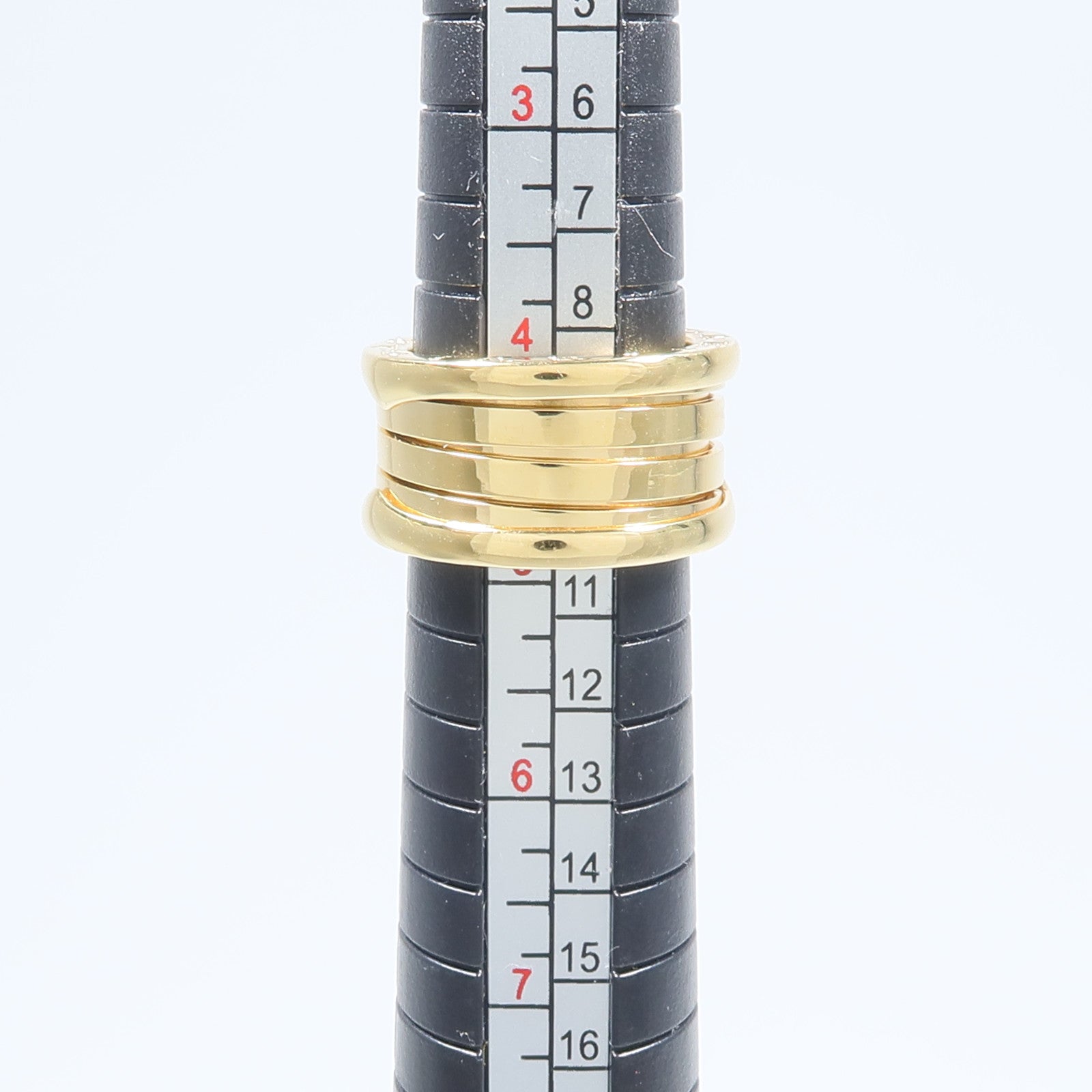 BVLGARI 18K黃金B-zero1 3 Band戒指