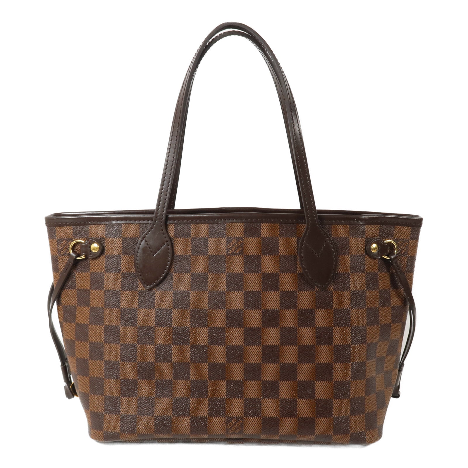 LOUIS VUITTON Damier Neverfull PM手挽袋