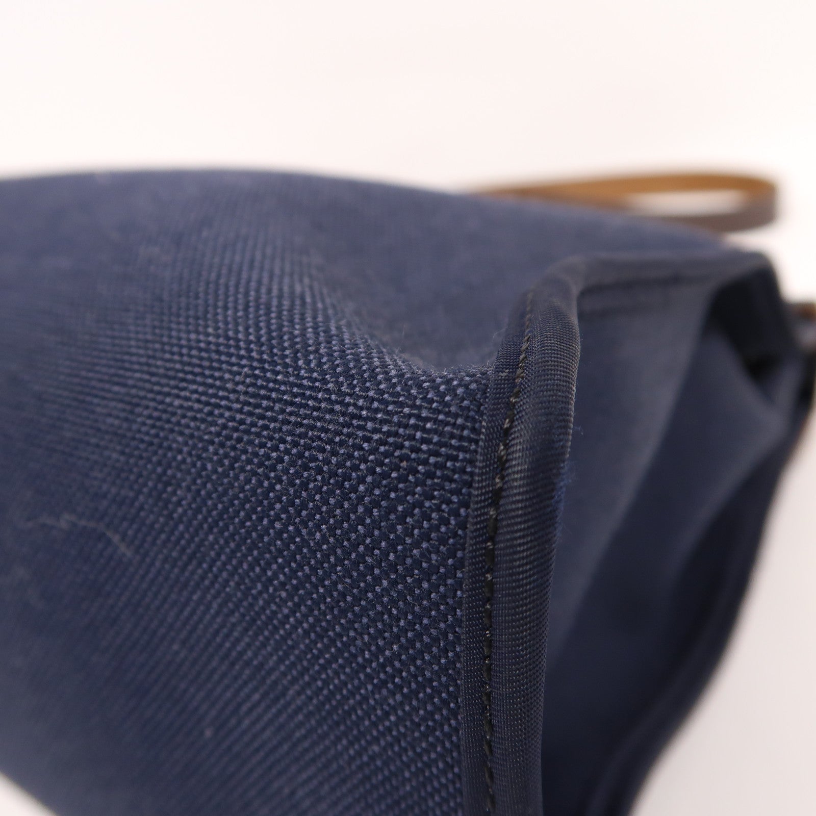 HERMES 帆布Herbag PM銀扣手挽肩背兩用袋