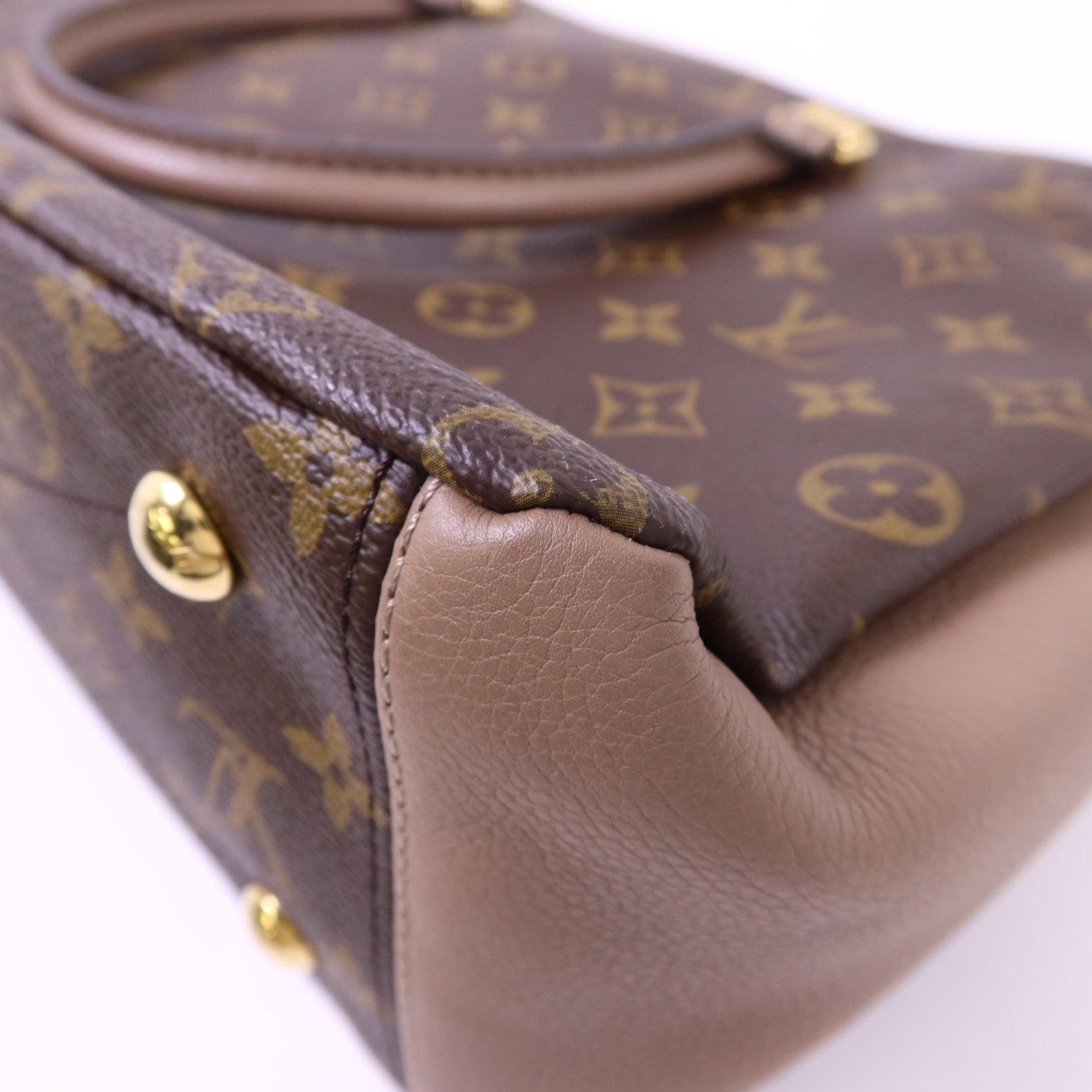 LOUIS VUITTON Monogram Pallas MM金扣手挽肩背兩用袋