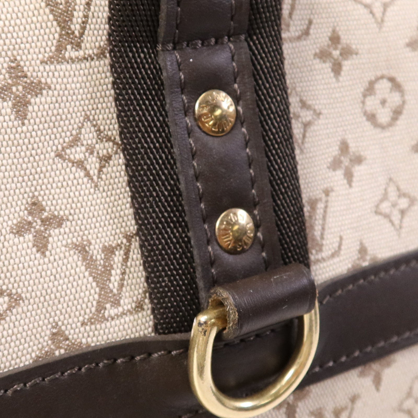 LOUIS VUITTON Monogram Mini Josephine GM金扣手挽袋