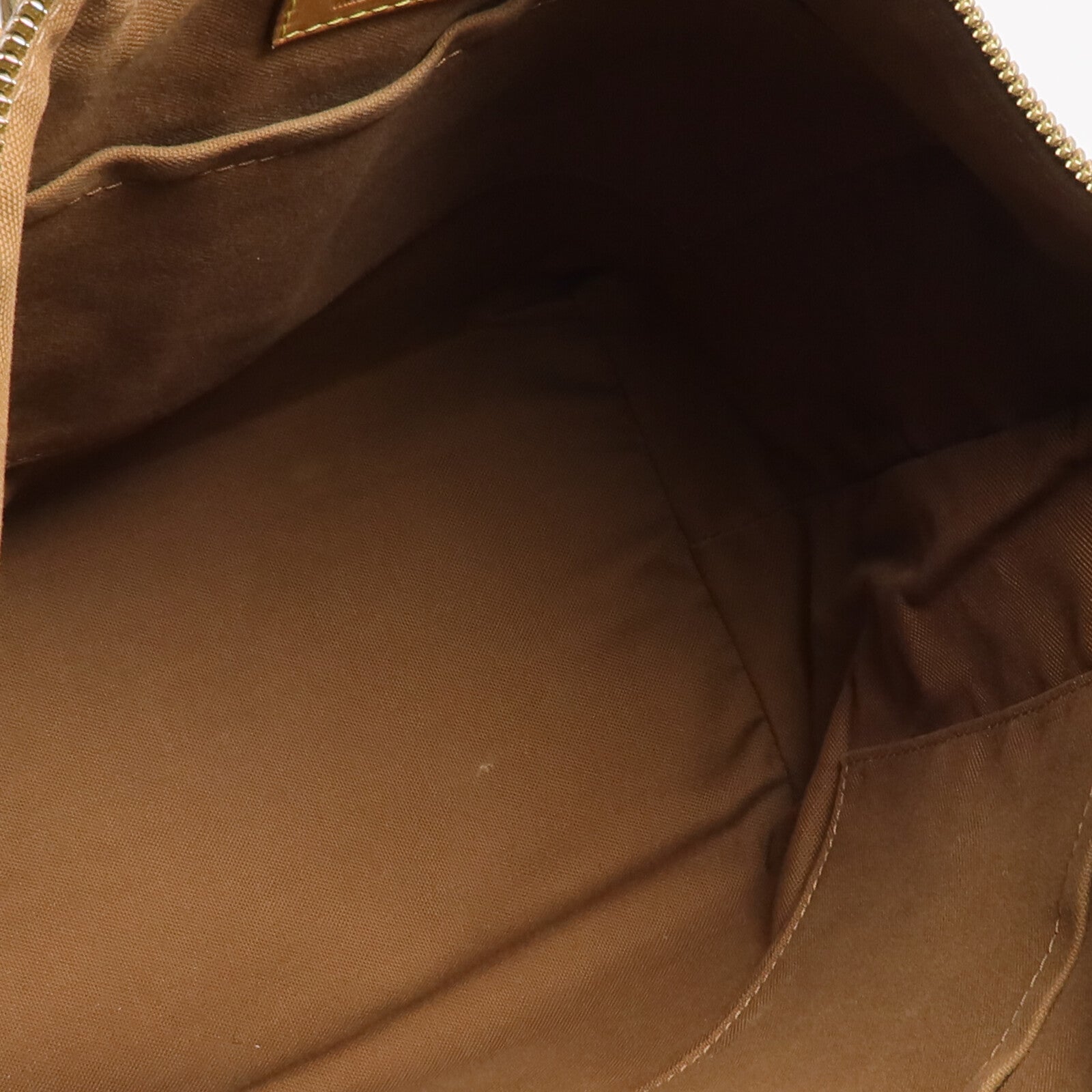 LOUIS VUITTON Monogram Palermo PM金扣手挽肩背兩用袋棕色