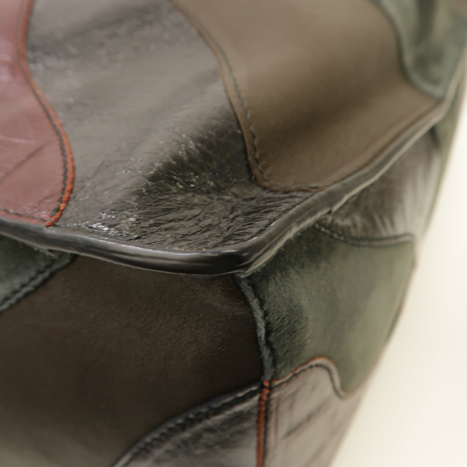 BOTTEGA VENETA 【激減優惠】牛皮皮革/麂皮皮革Shoulder Tote Bag肩背袋啡色/綠色/紅色