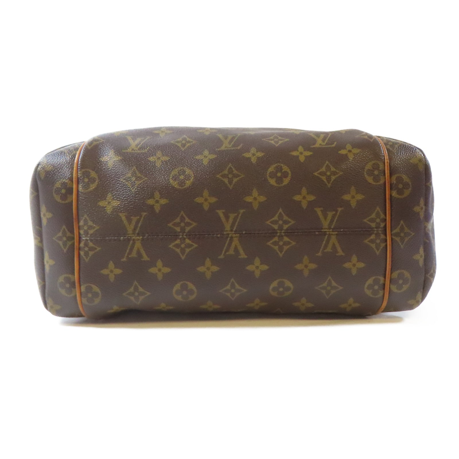 LOUIS VUITTON 【激減優惠】Monogram Totally MM金扣肩背袋啡色