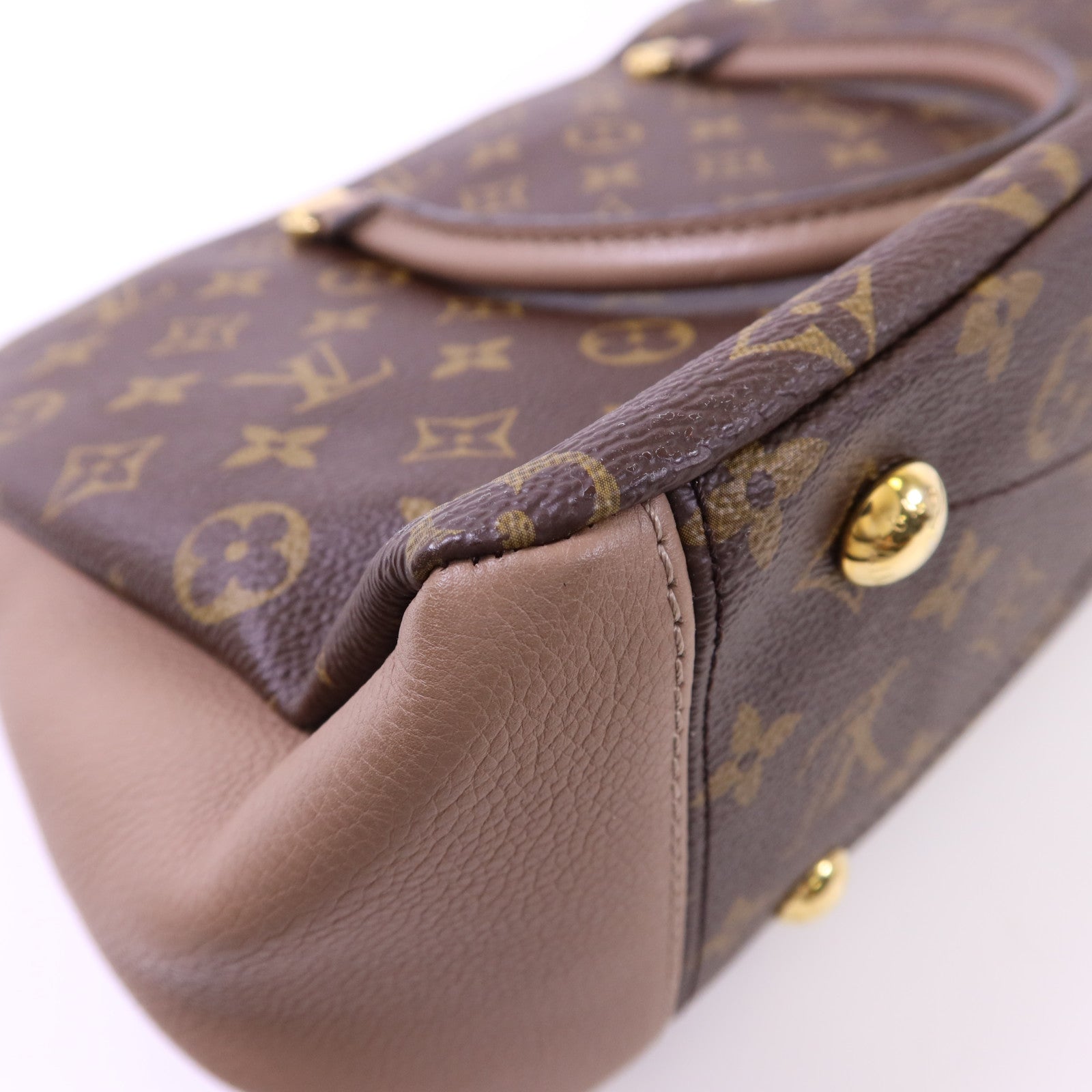 LOUIS VUITTON Monogram Pallas MM金扣手挽肩背兩用袋