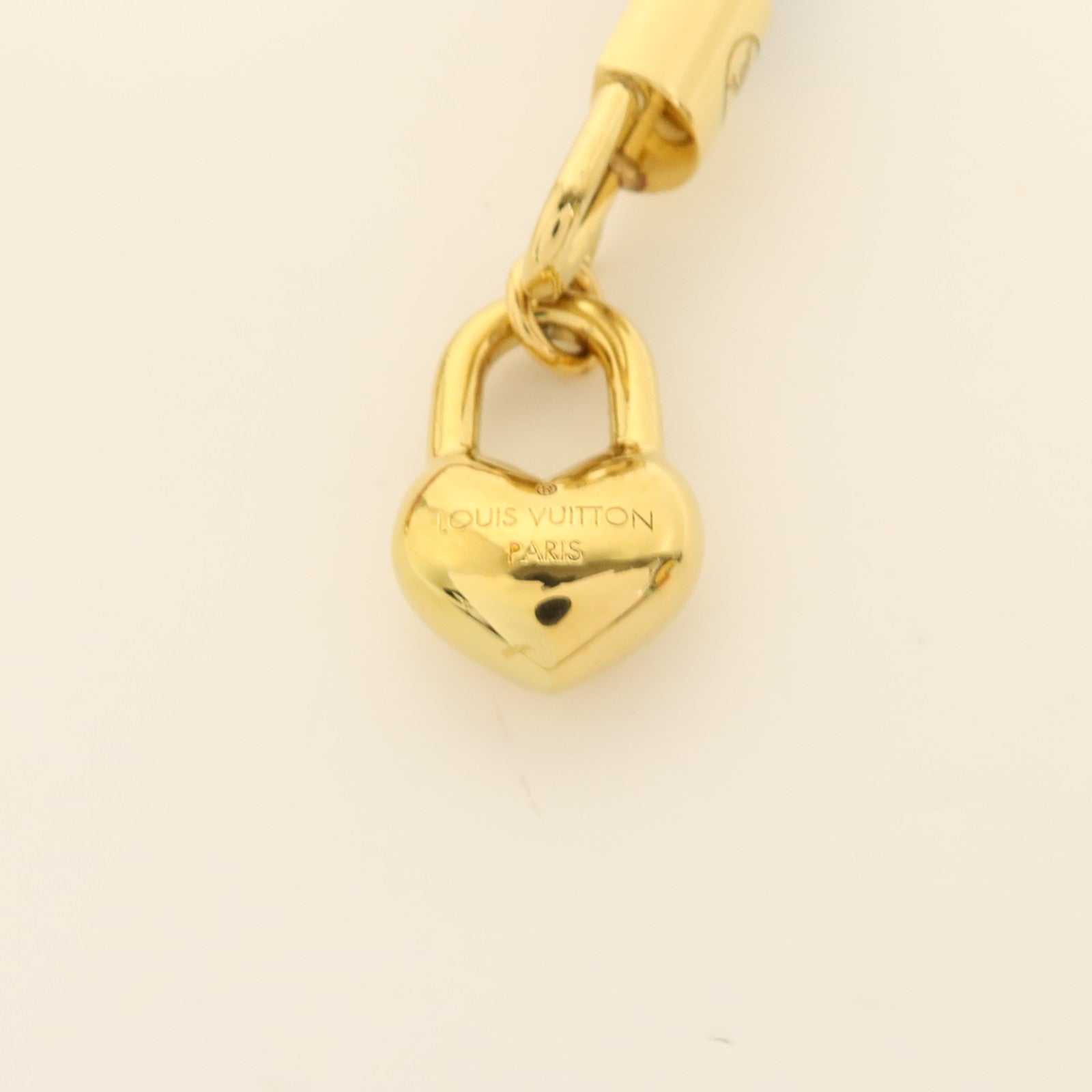 LOUIS VUITTON Monogram/金屬Crazy In Lock Bracelet手鏈