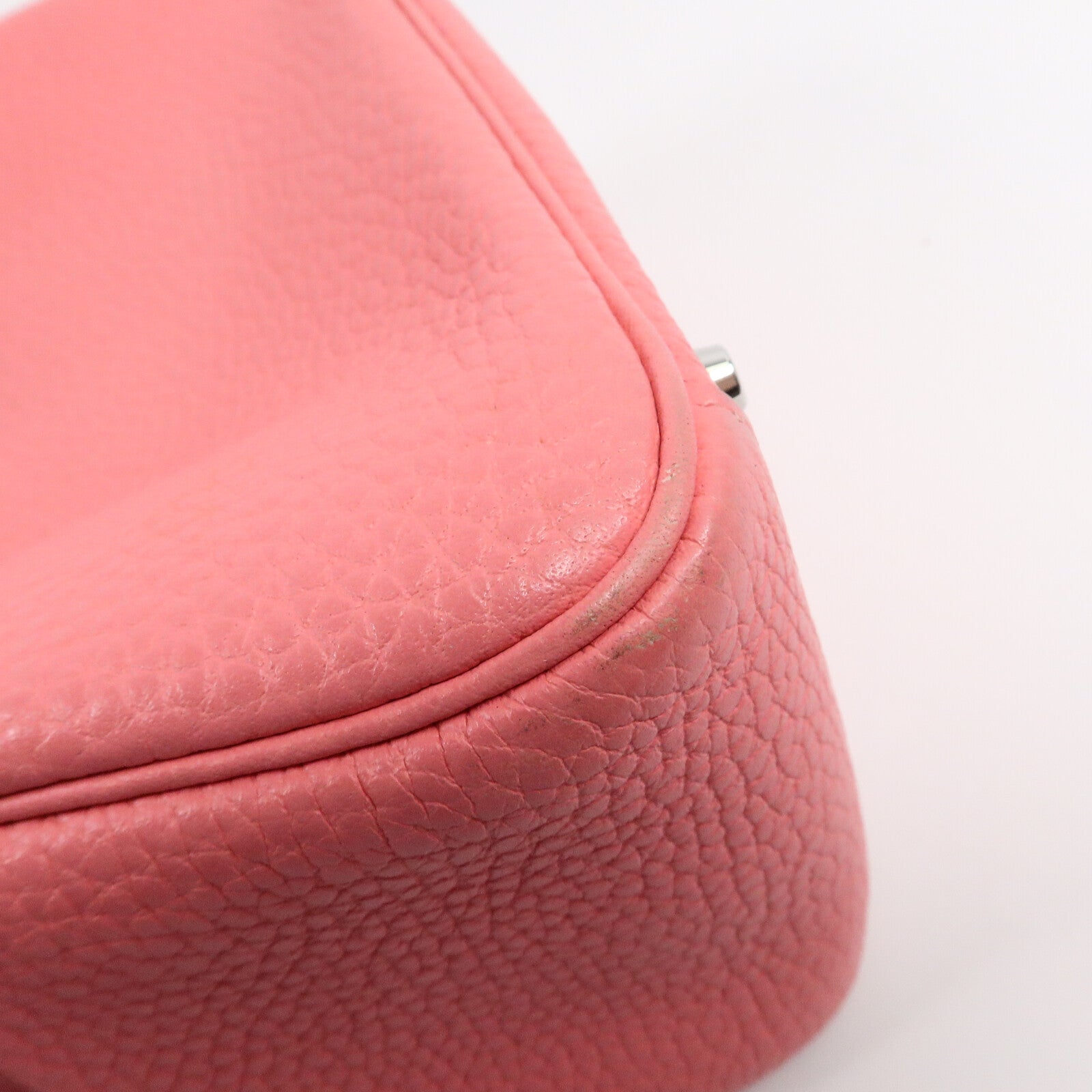 HERMES Clemence皮革Mini Lindy手挽肩背兩用袋
