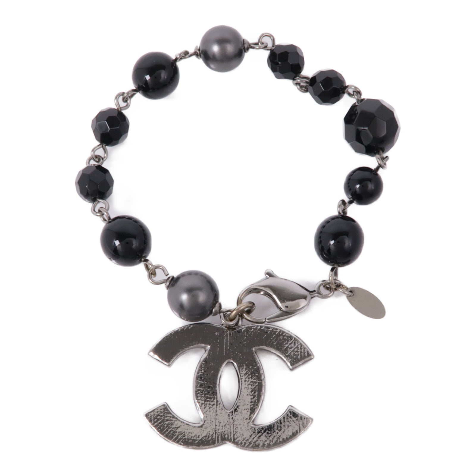 CHANEL PVC/金屬Bracelet手鏈
