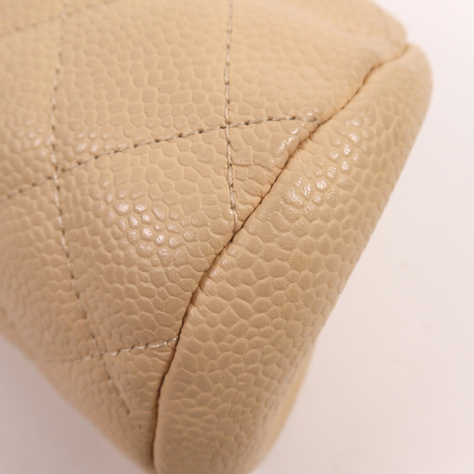 CHANEL 牛皮皮革Timeless Clutch Bag銀扣手拿包