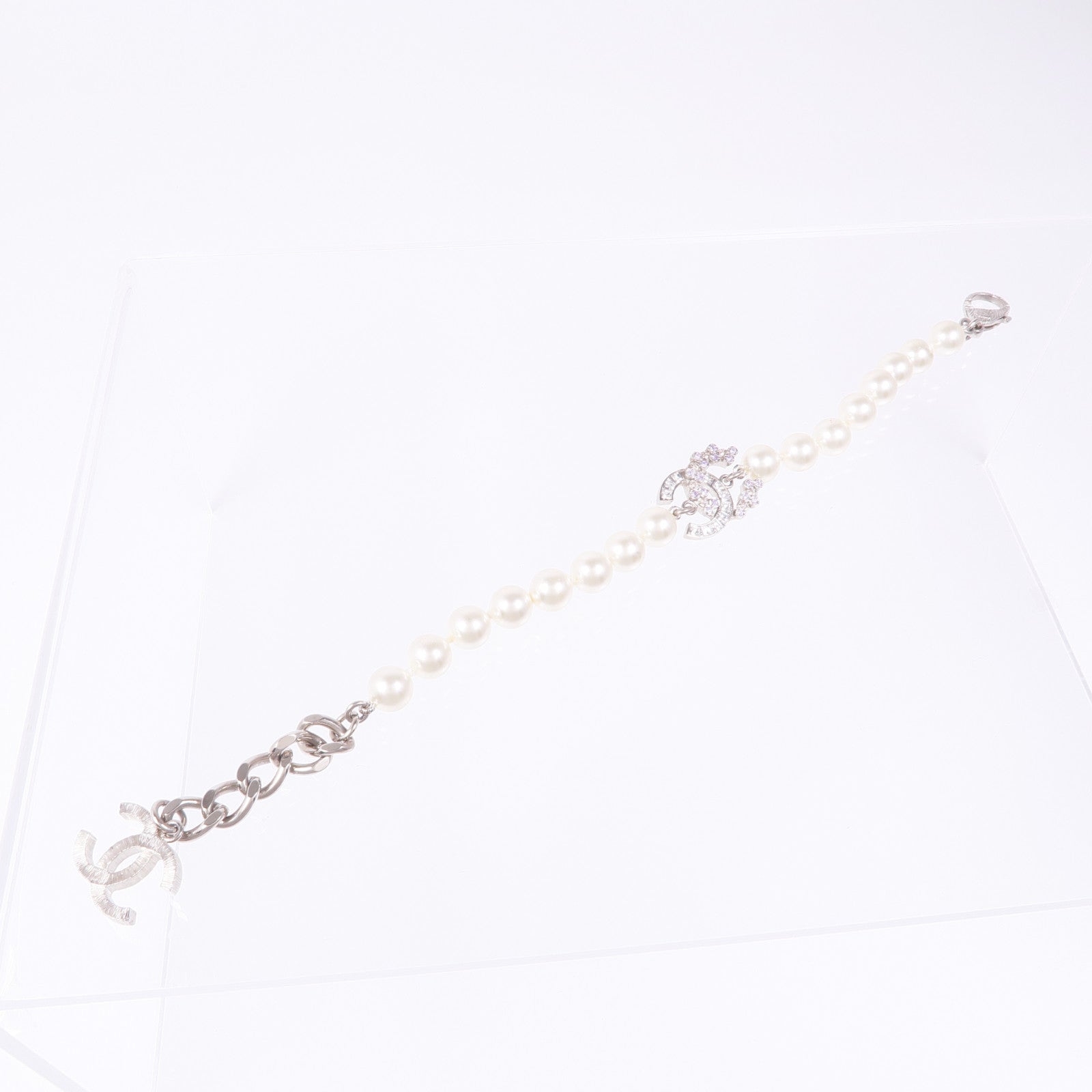 CHANEL PVC/金屬Bracelet手鏈