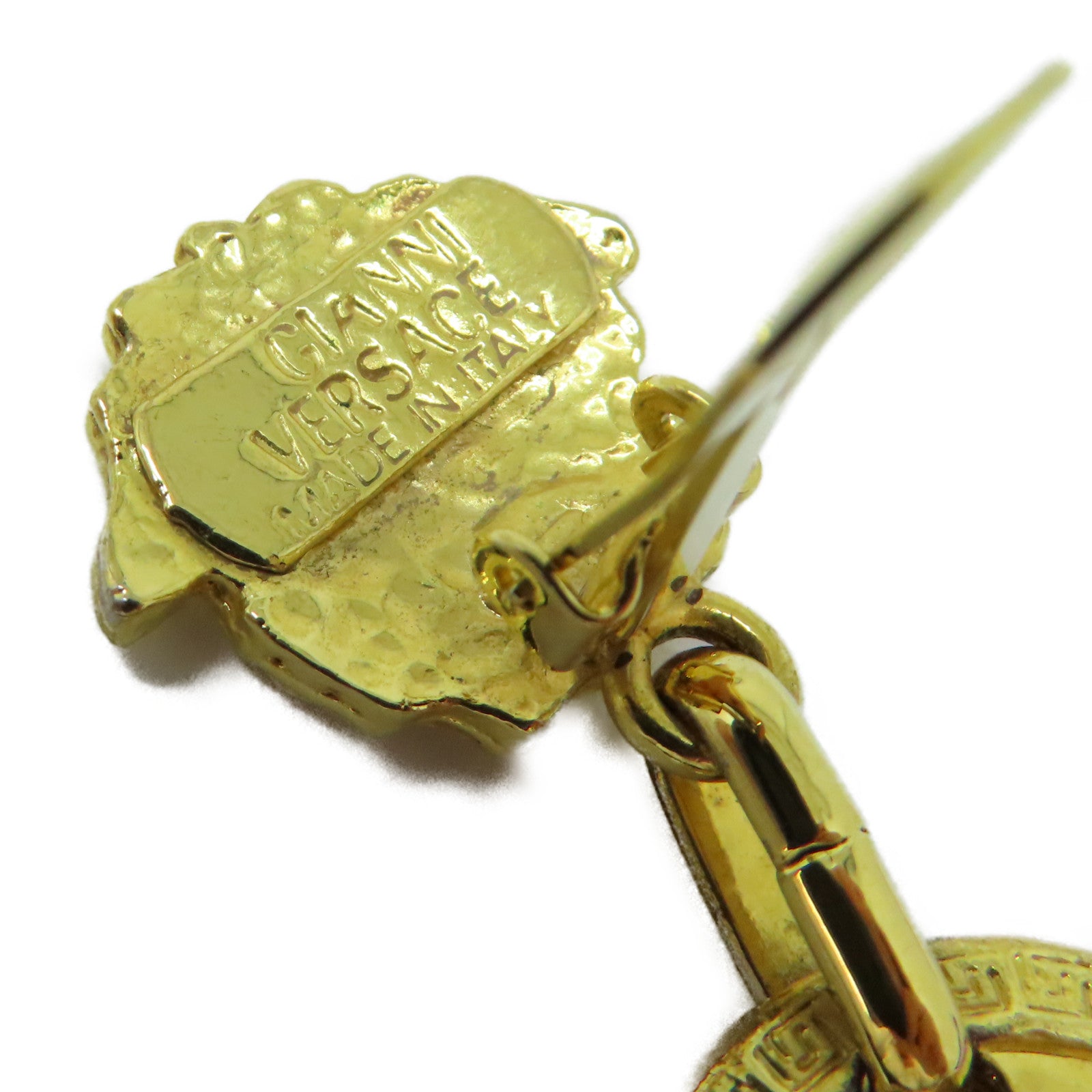 VERSACE 金屬Vintage Earring耳環金色