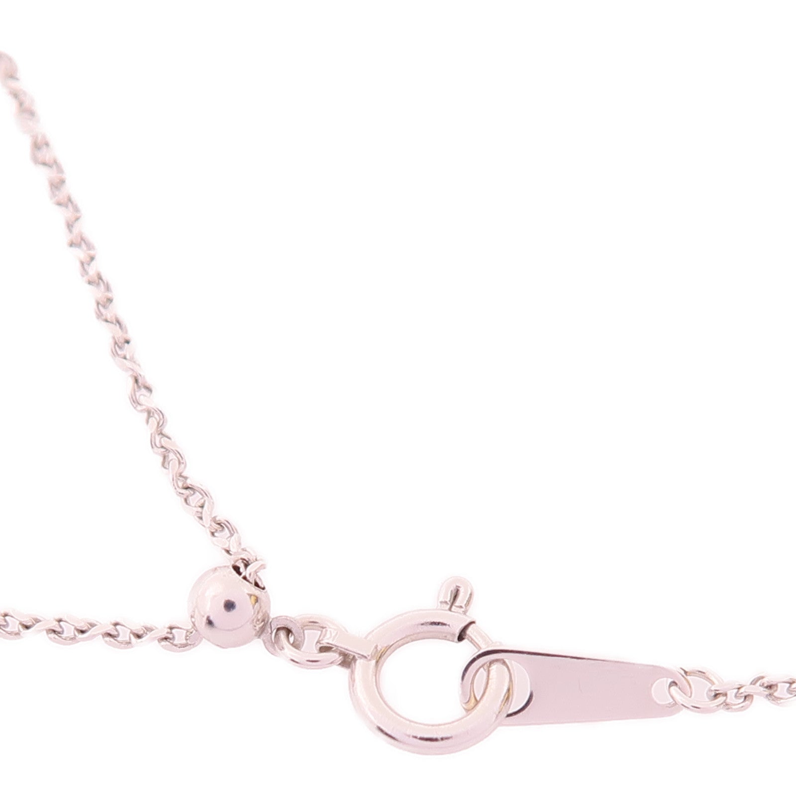 Jewelry 1.04ct Diamond Necklace 6.8g 18K White Gold