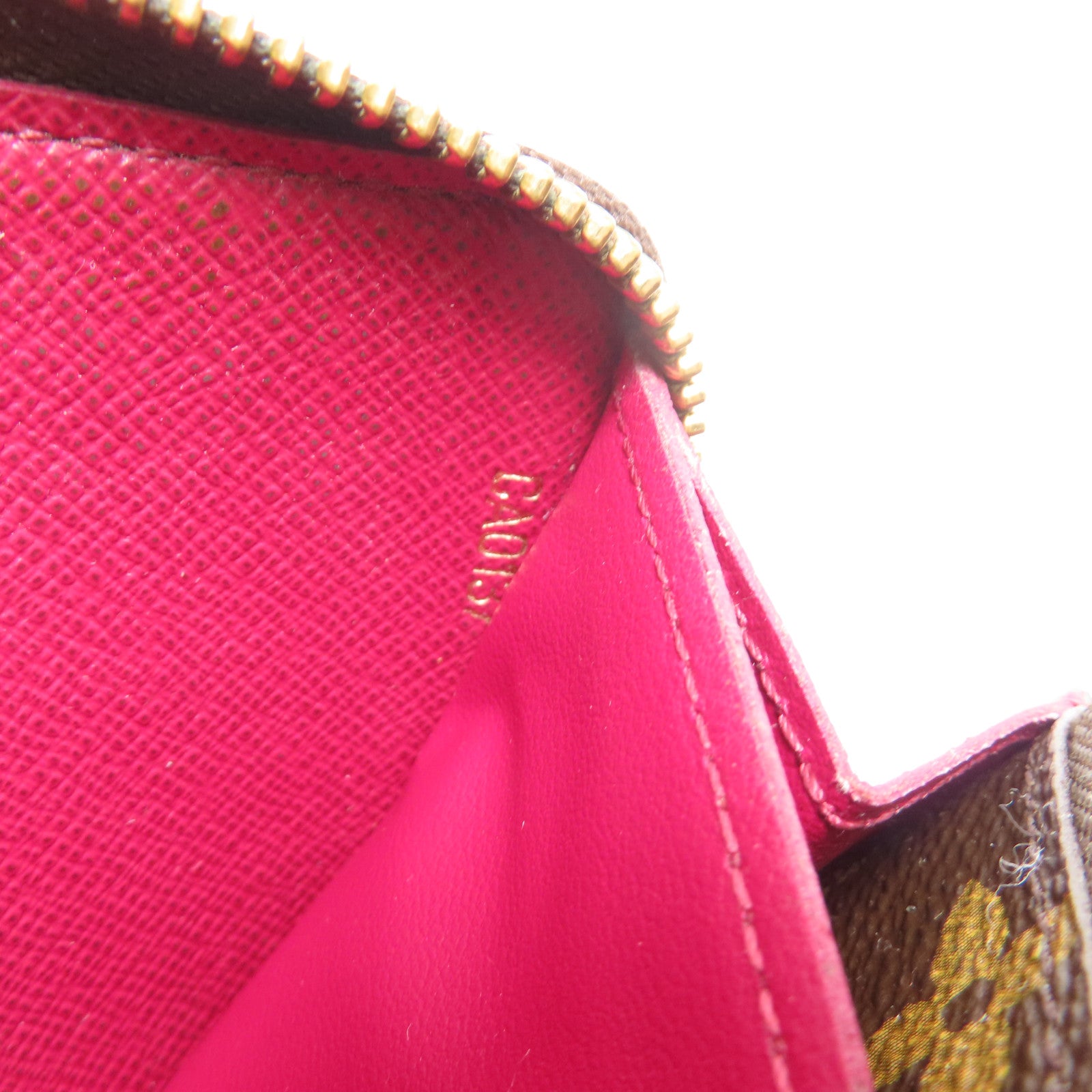 LOUIS VUITTON Monogram Clemence Wallet金扣長錢包