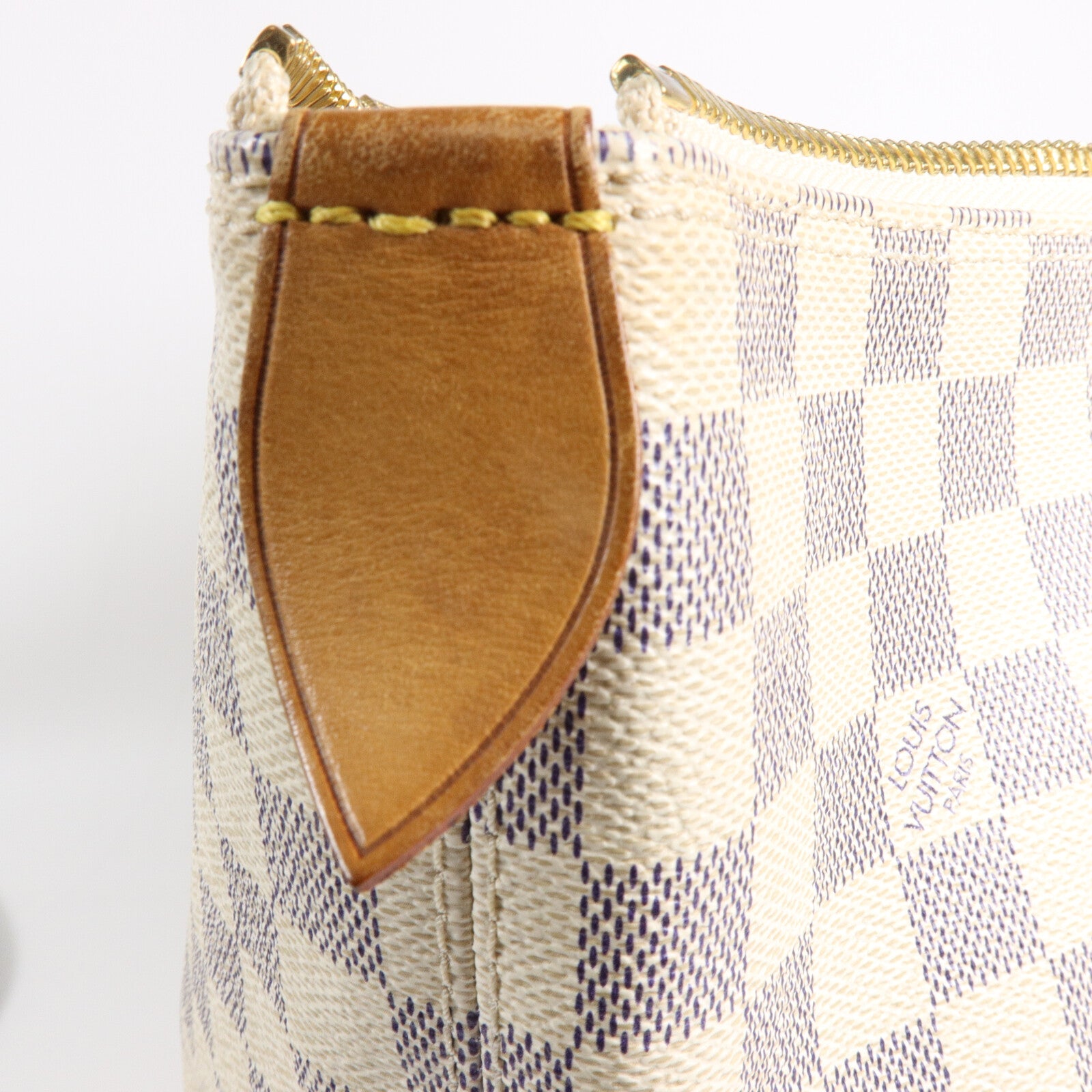 LOUIS VUITTON Damier Azur Saleya MM肩背袋