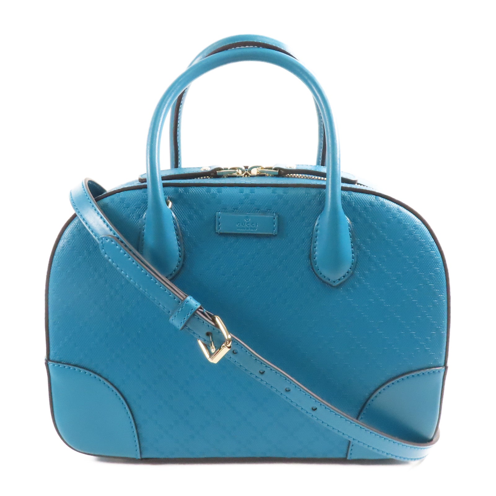 GUCCI 【激減優惠】牛皮皮革Shoulder Bag金扣手挽肩背兩用袋