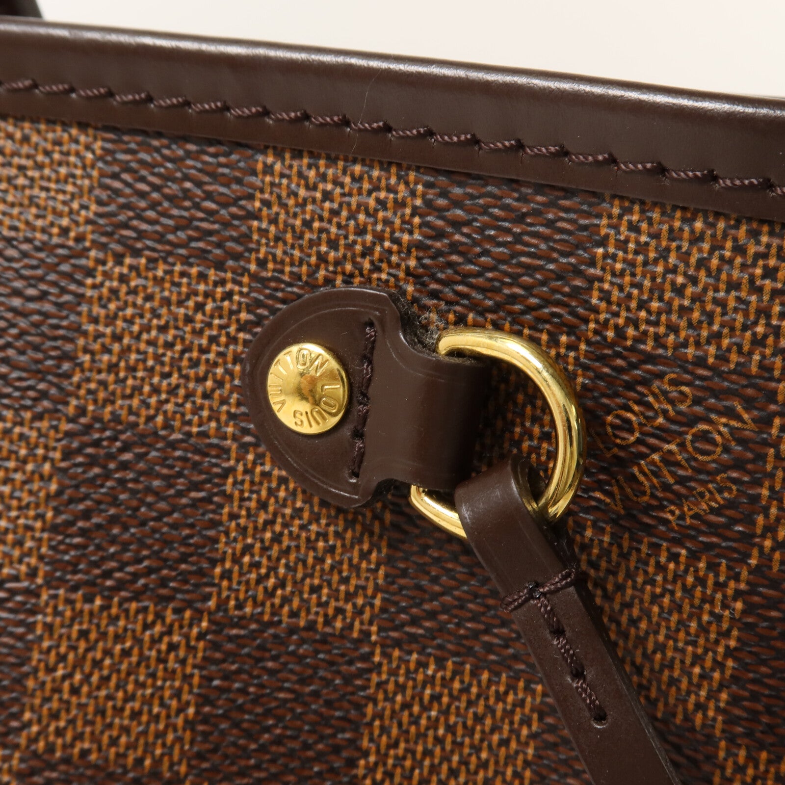LOUIS VUITTON Damier Neverfull PM手挽袋