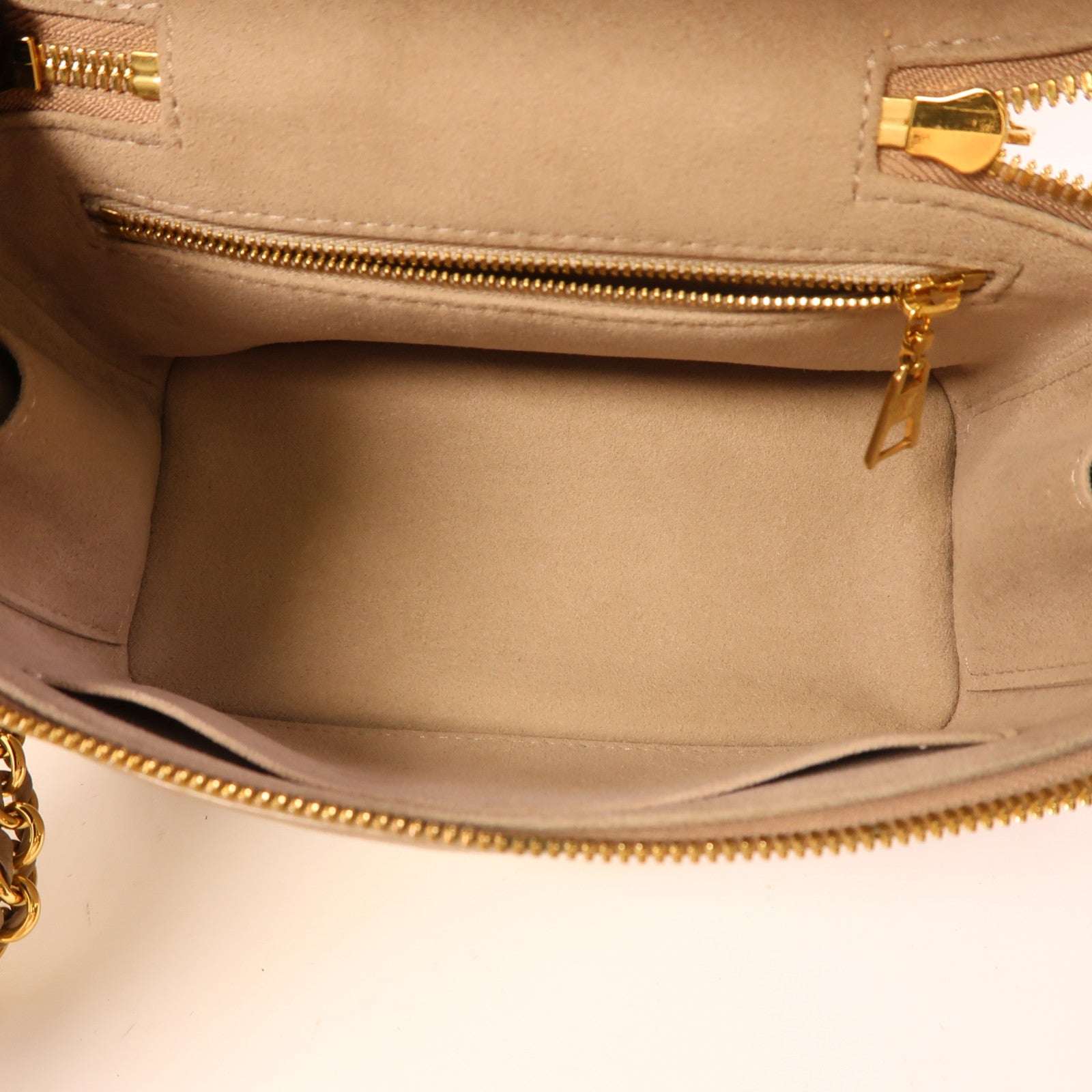 LOUIS VUITTON Monogram Empreinte Vanity PM金扣手挽肩背兩用袋