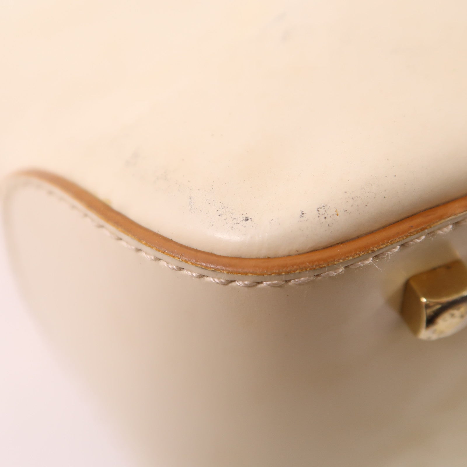 Salvatore Ferragamo 【激減優惠】塗層帆布Hand Bag金扣手挽袋