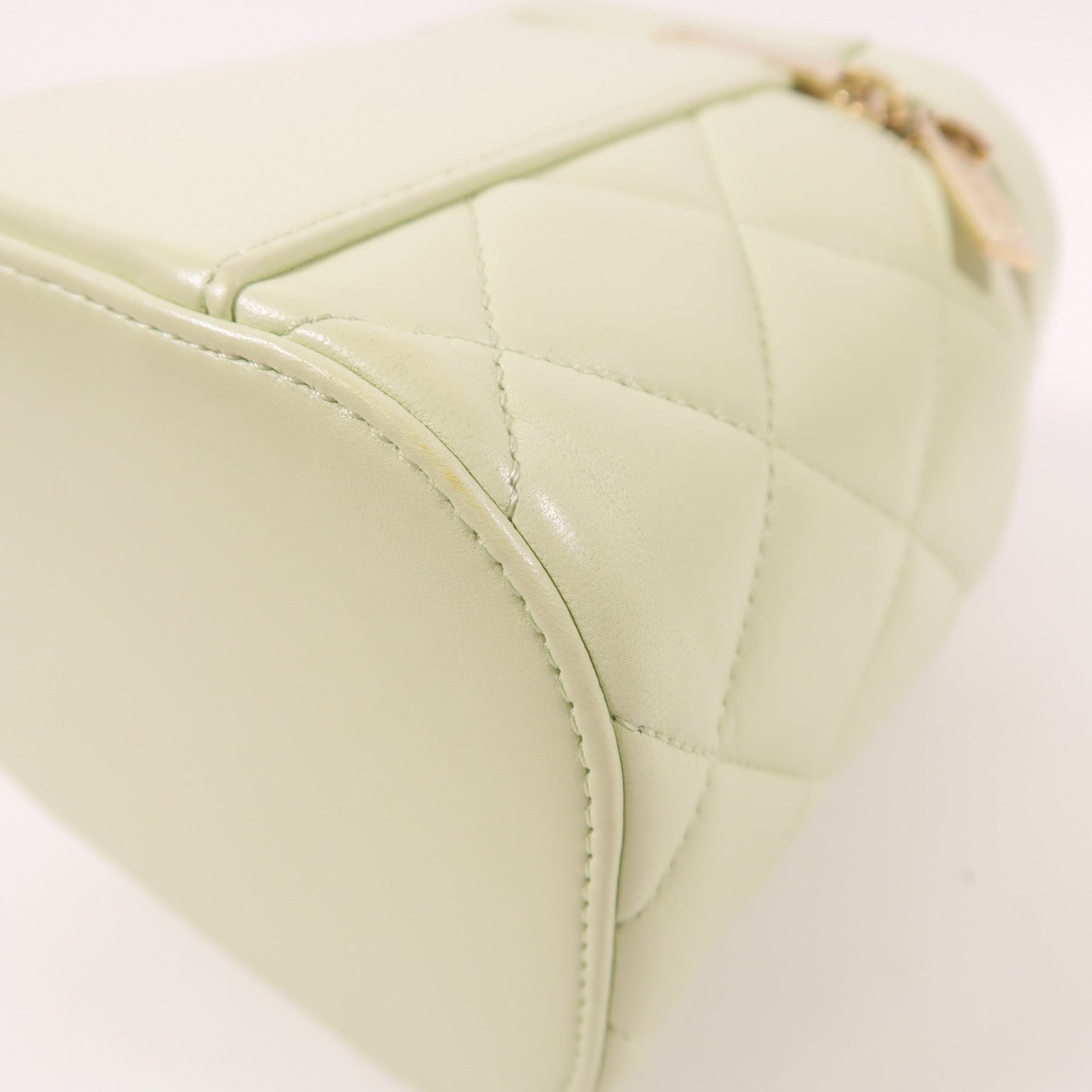 CHANEL 牛皮皮革Trendy CC Vanity Case金扣手挽肩背兩用袋