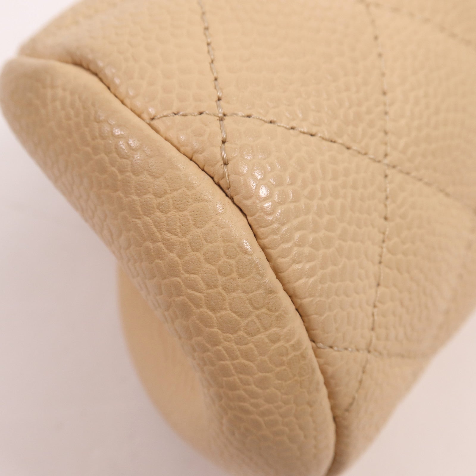 CHANEL 牛皮皮革Timeless Clutch Bag銀扣手拿包