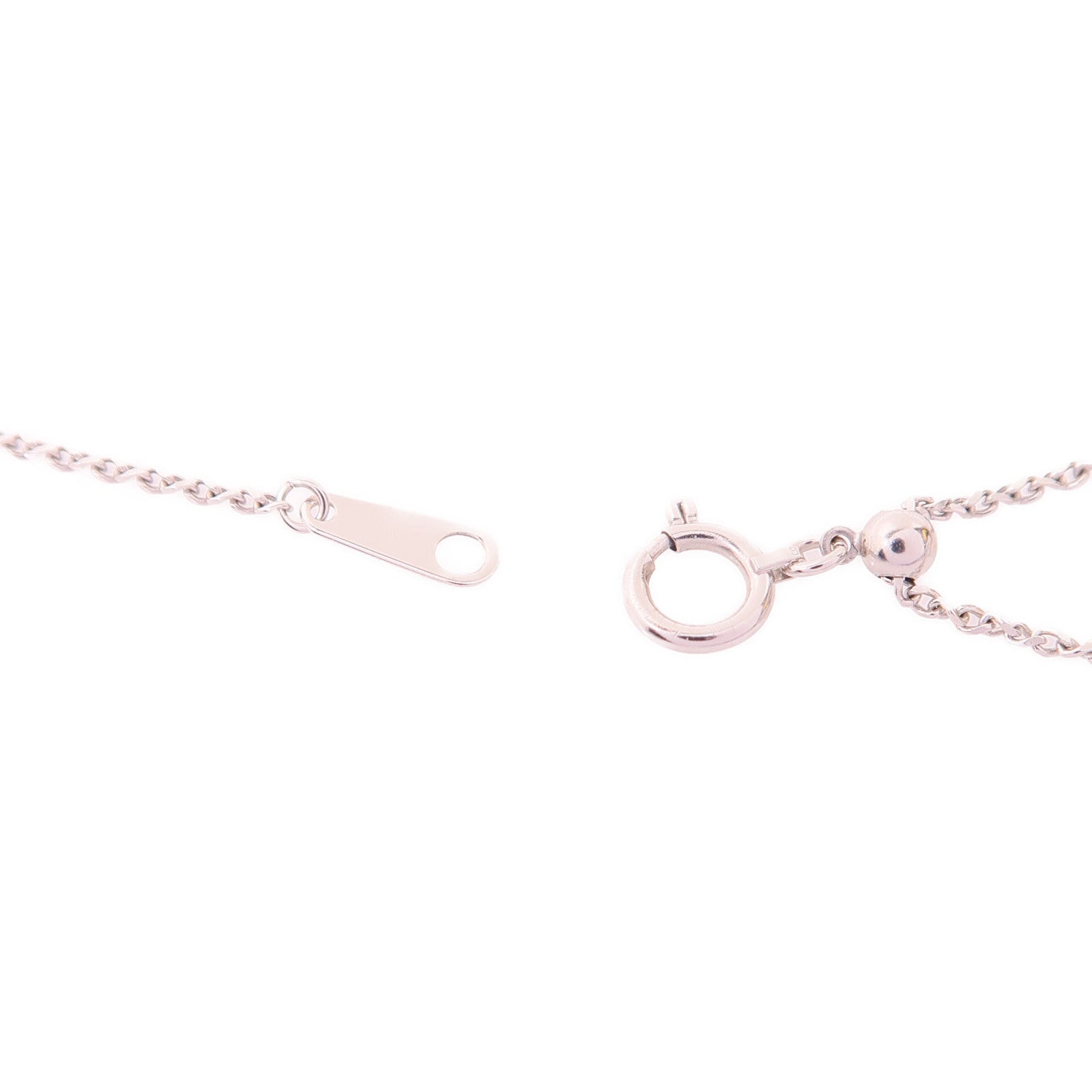 Jewelry 1.04ct Diamond Necklace 6.8g 18K White Gold